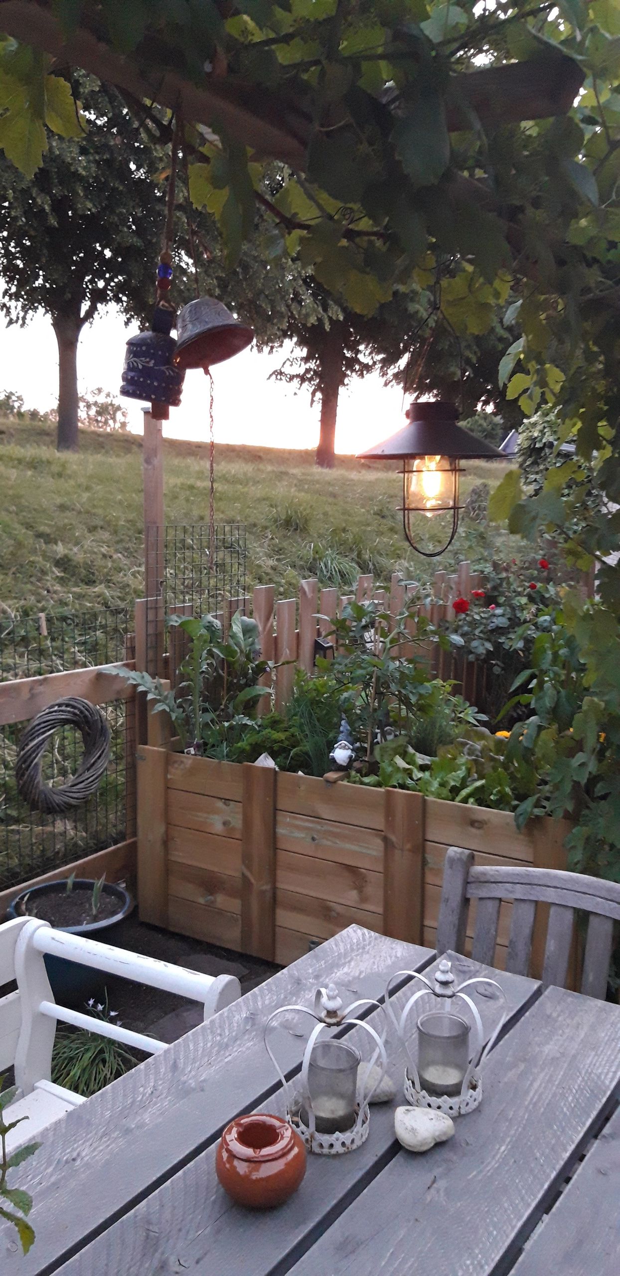 Solar hanglamp Harper op zonne-energie - Met filament led lamp - Voordeelset 2 stuks