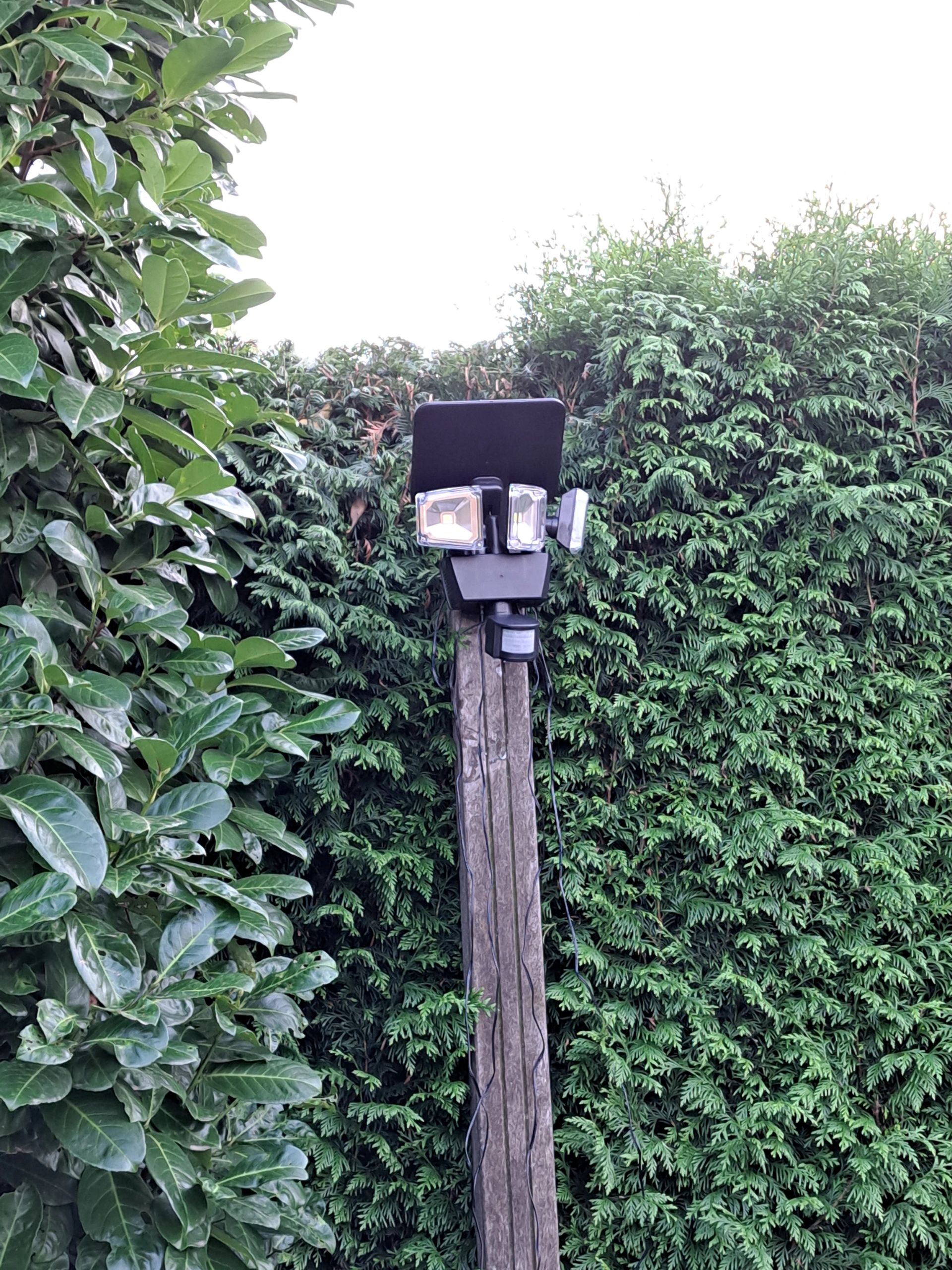 Solar RVS buitenlamp Glare met bewegingssensor - Voordeelset van 3