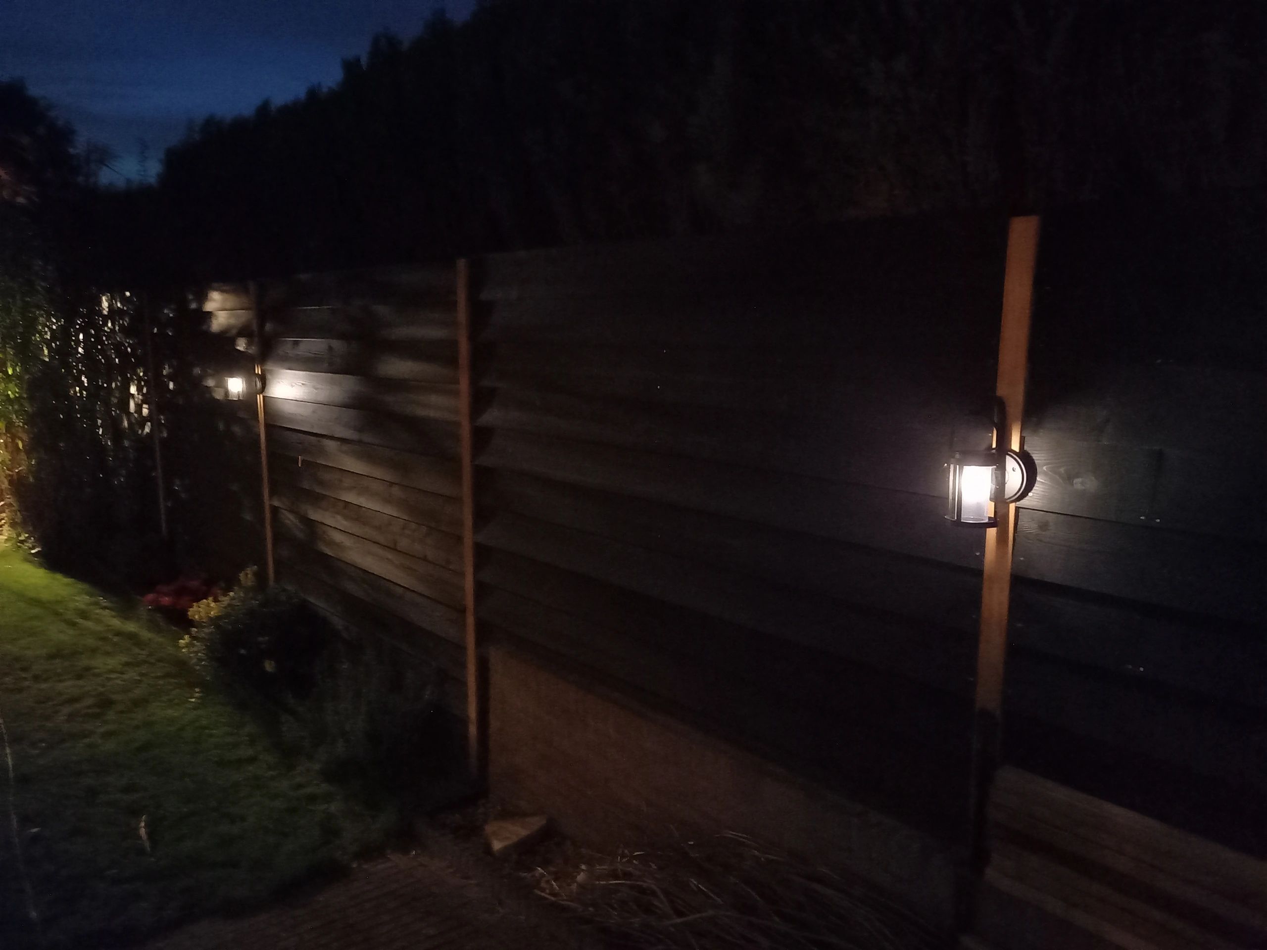 Solar wandlamp Venice met led filament lamp