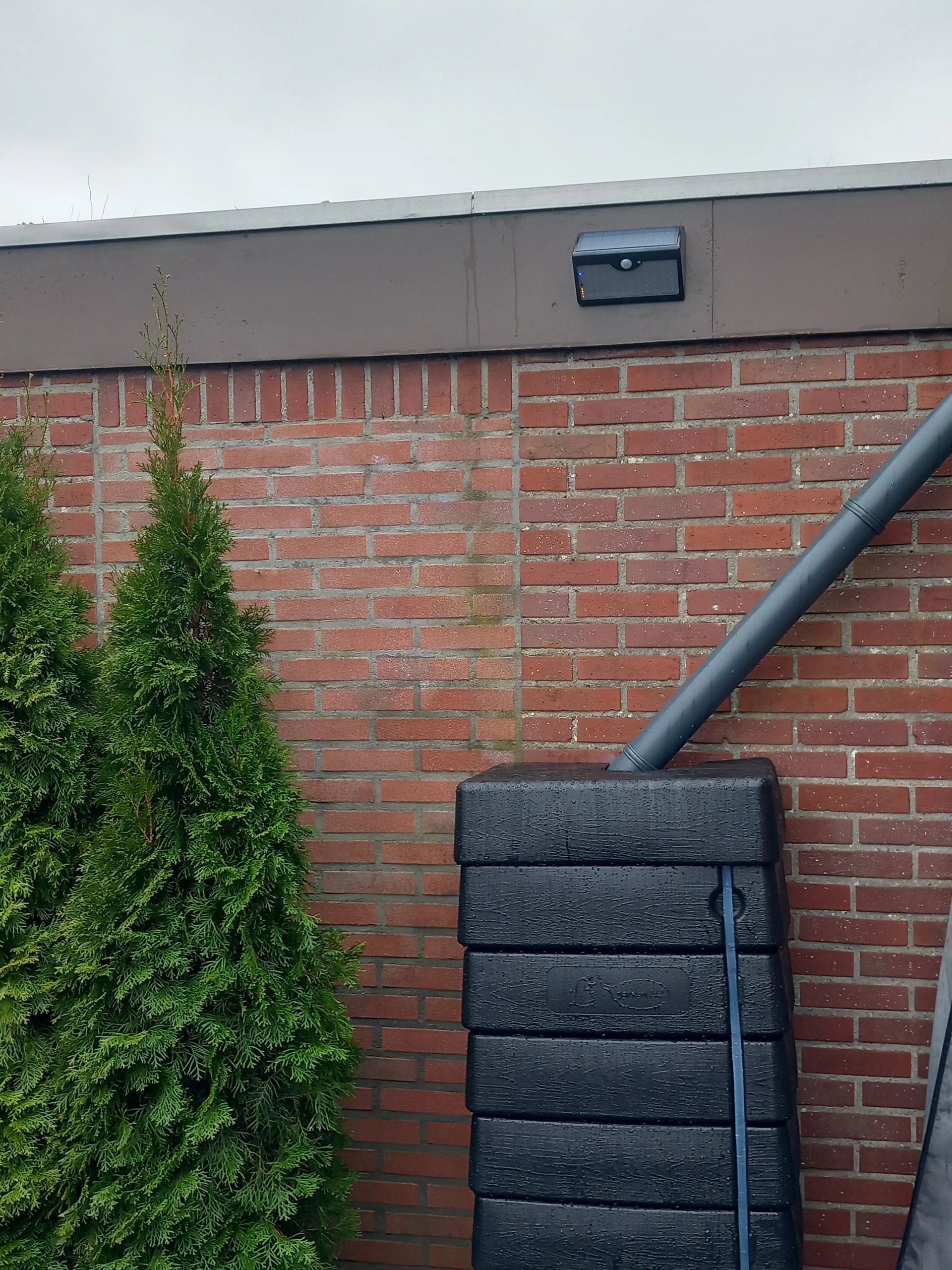 Solar buitenlamp wandlamp Motion IV met bewegingsmelder op zonne energie