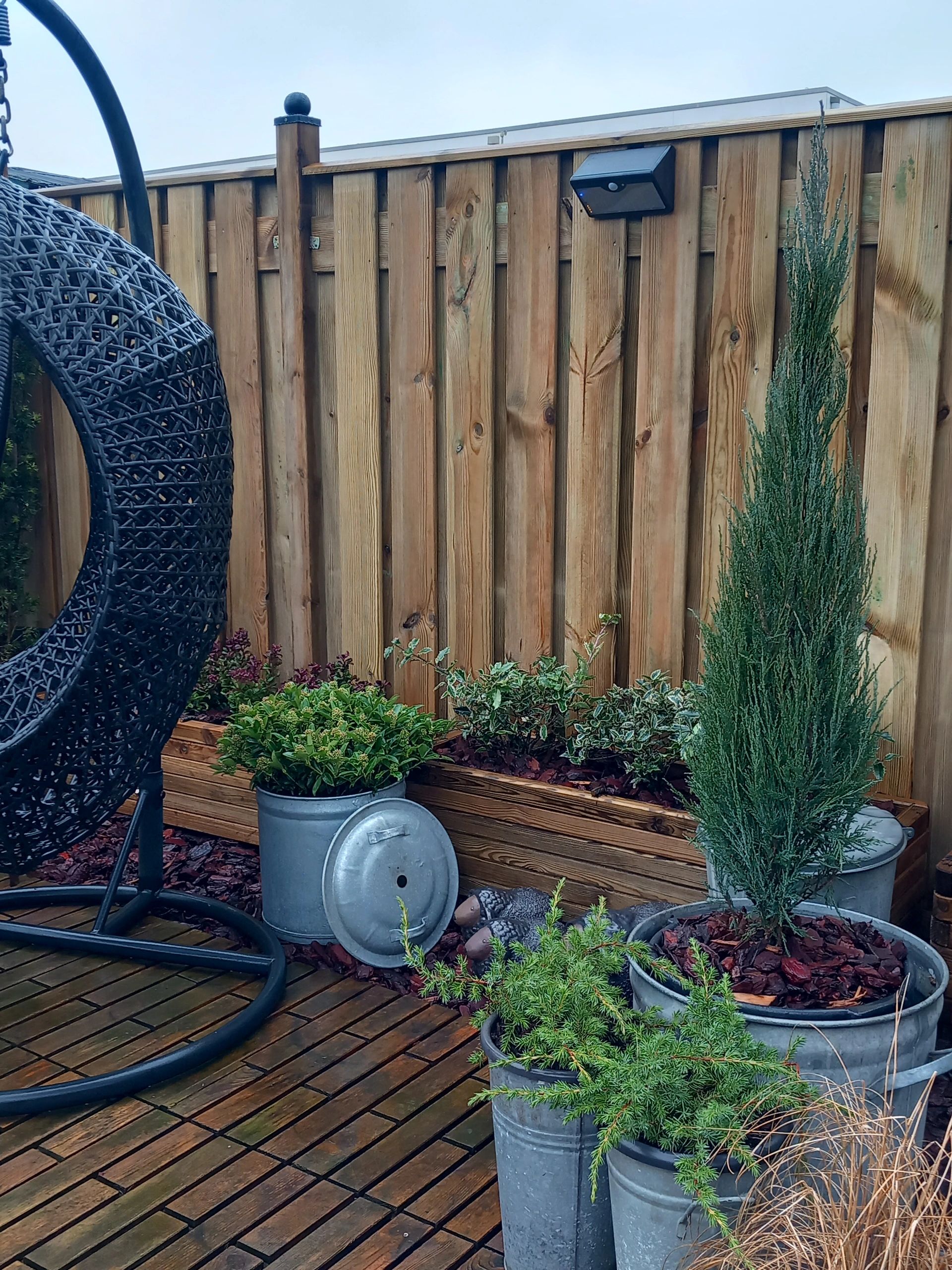 Solar buitenlamp wandlamp Motion IV met bewegingsmelder op zonne energie