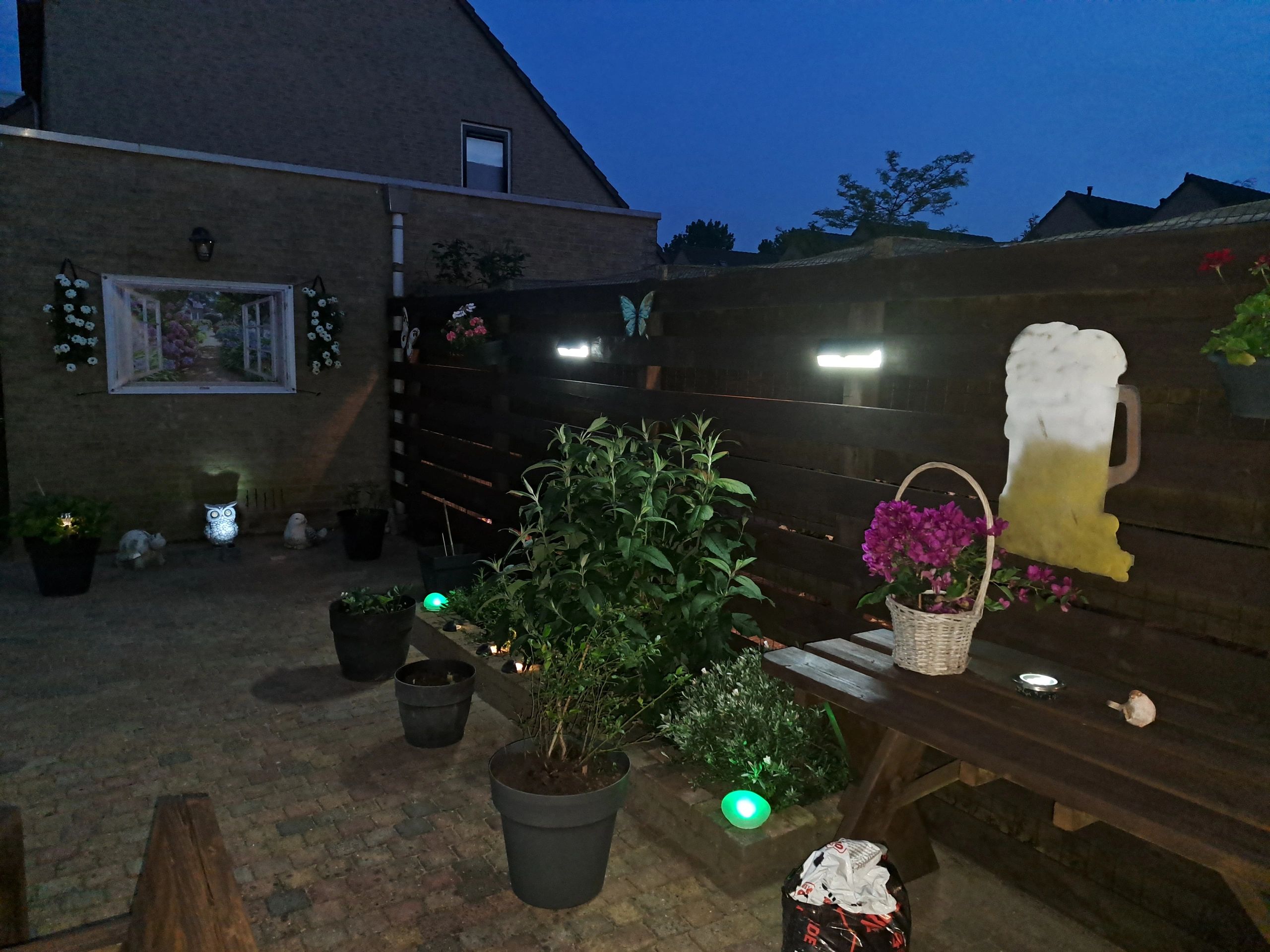 Solar wandlamp Trival met bewegingssensor