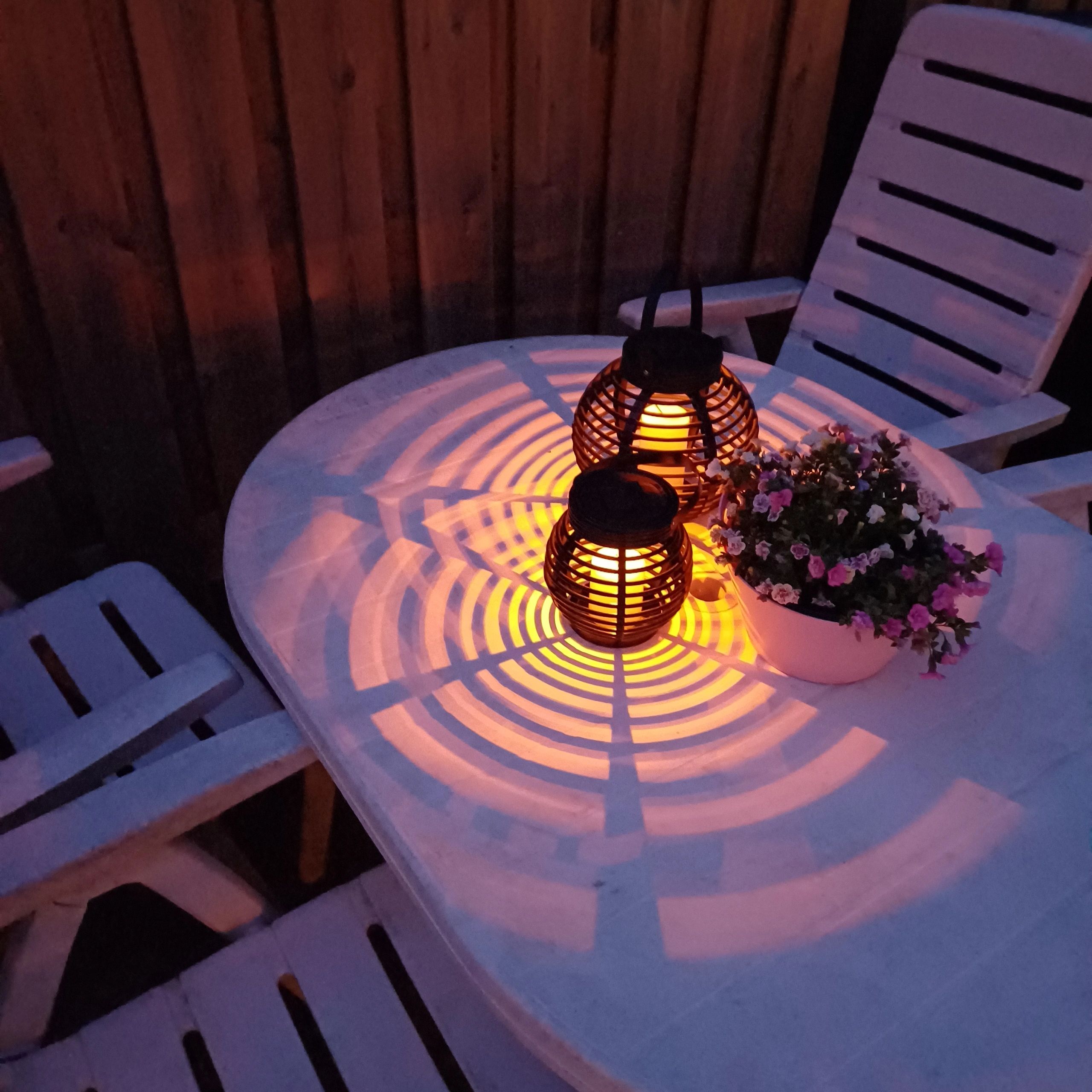 Solar Basket combideal 3 lampen op zonne energie