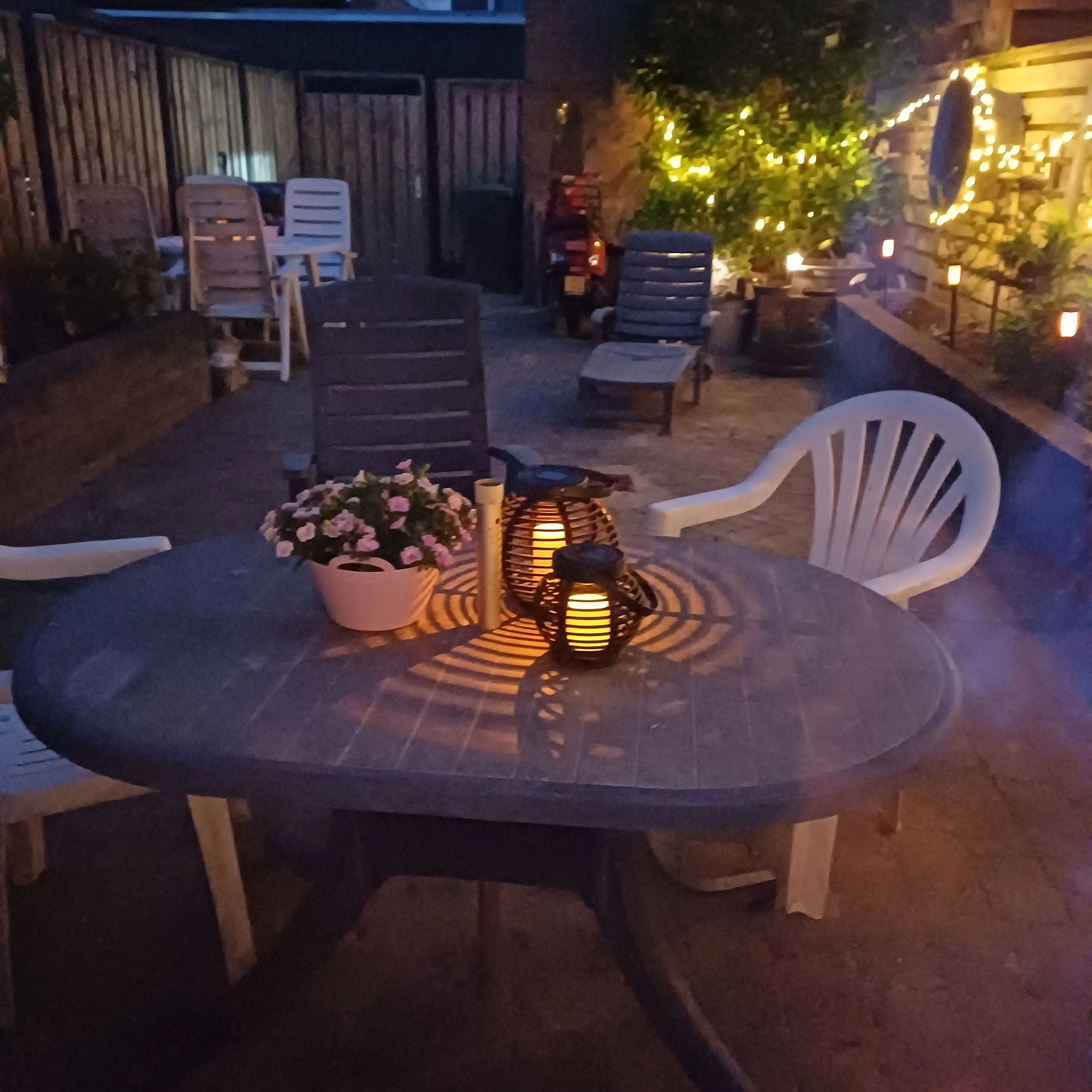 Solar Basket combideal 3 lampen op zonne energie