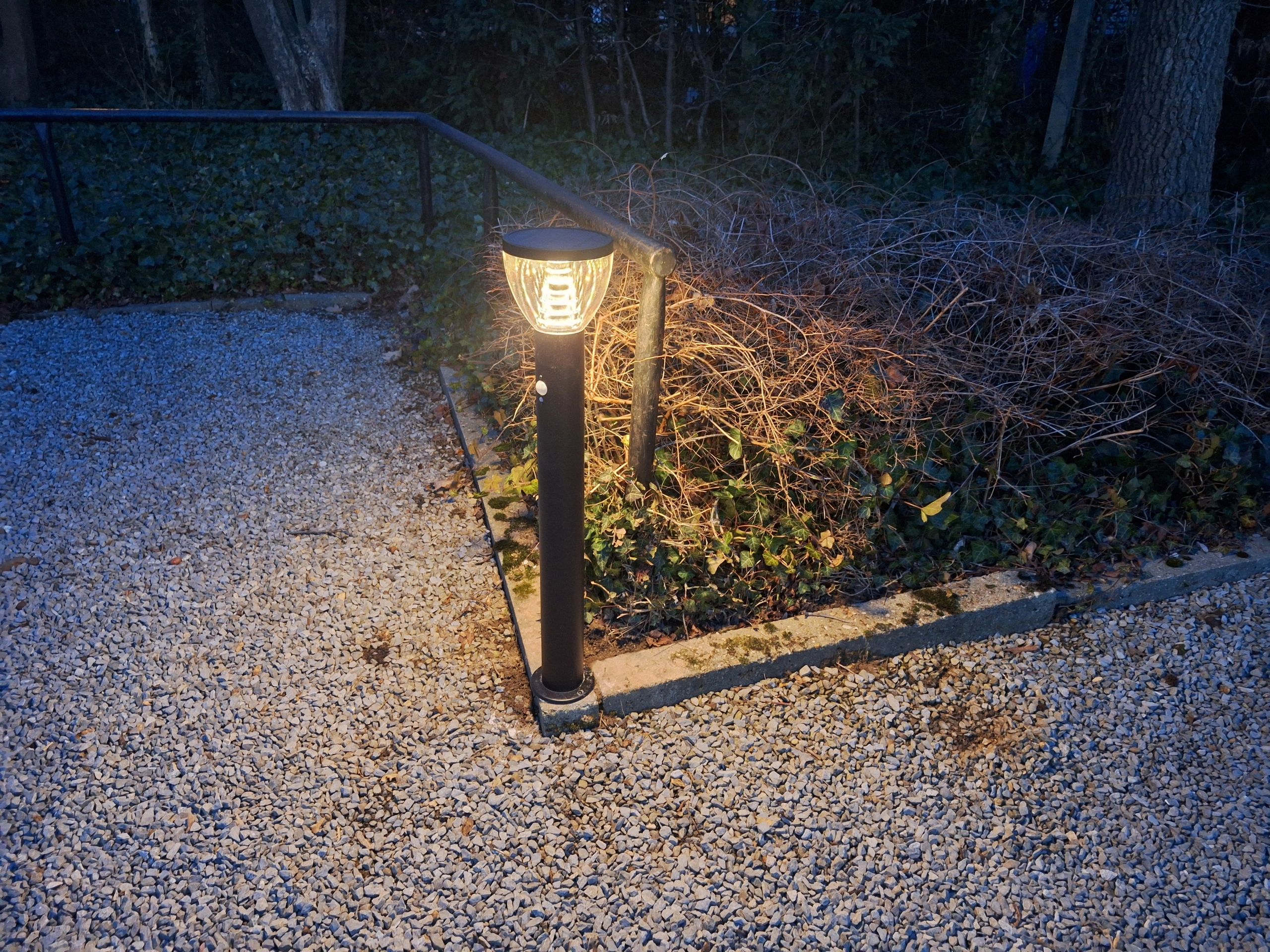 Solar staande lamp Spiez met bewegingssensor