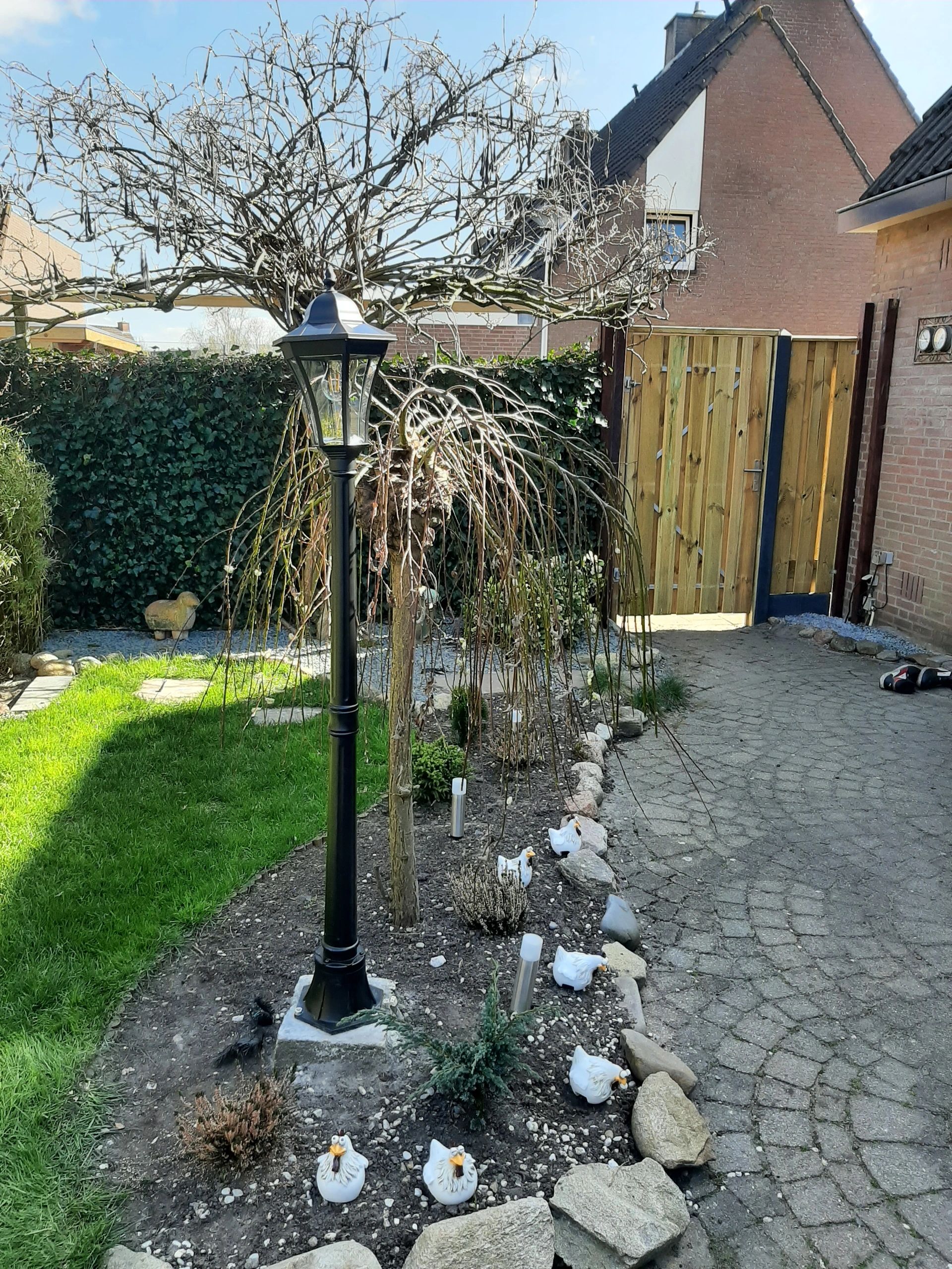 Solar lantaarn Sheffield hoog op zonne energie