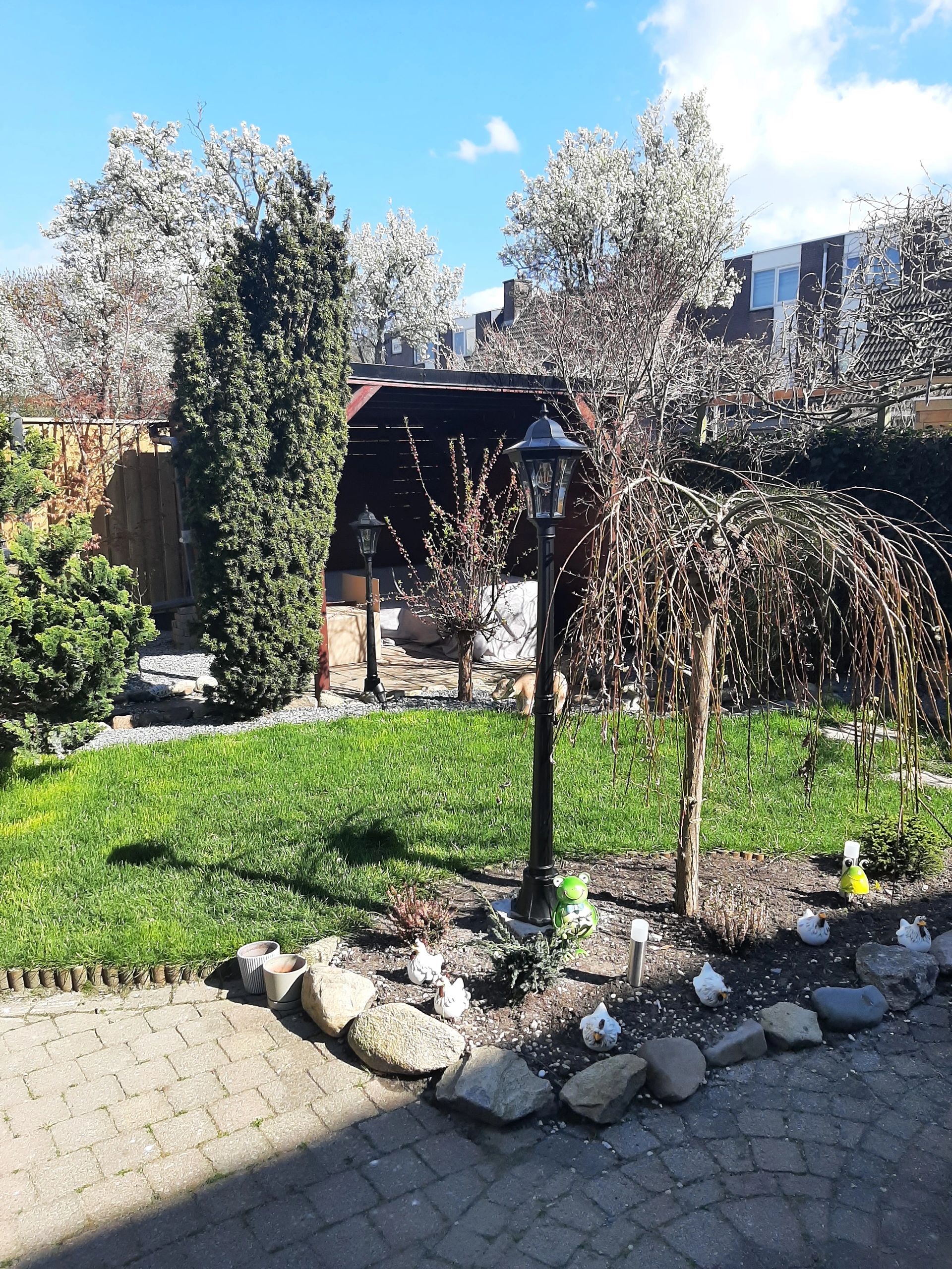 Solar lantaarn Sheffield hoog op zonne energie