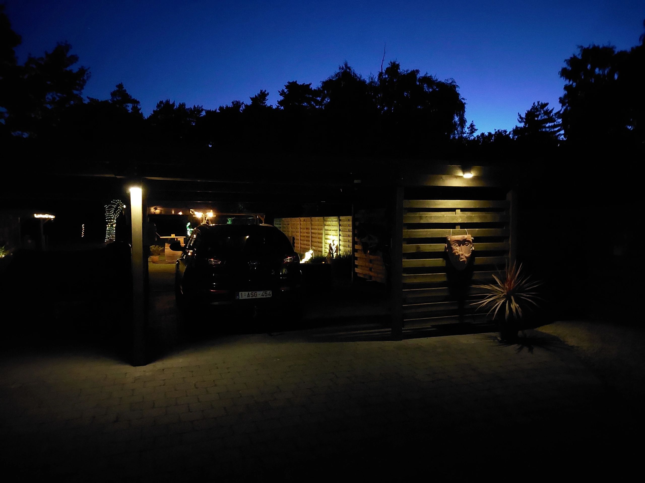 Solar Wandlamp Beam met schemer- en bewegingssensor op zonne-energie set van 4 stuks