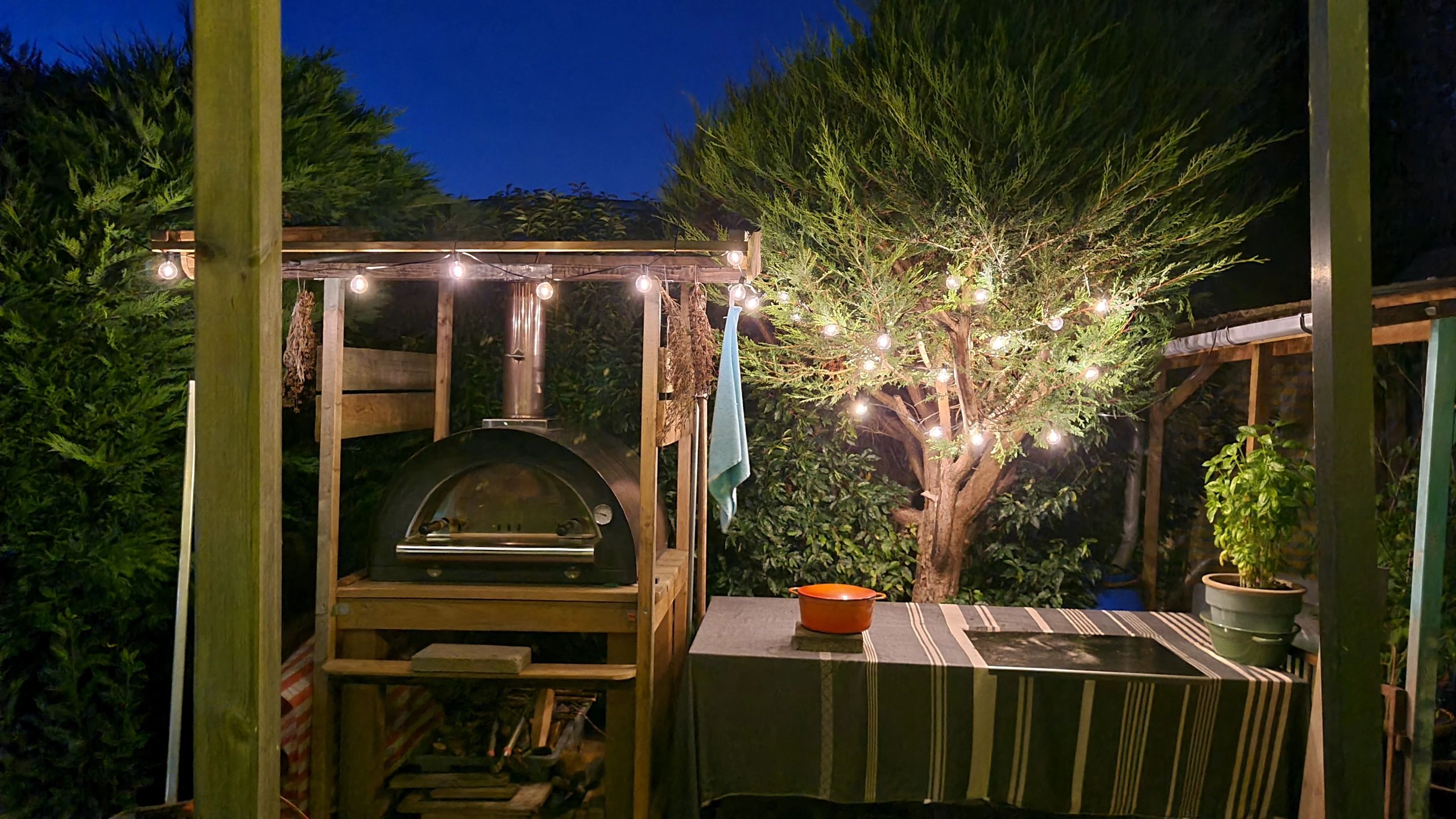 Solar lichtslinger Chain met 25 led filament lampen