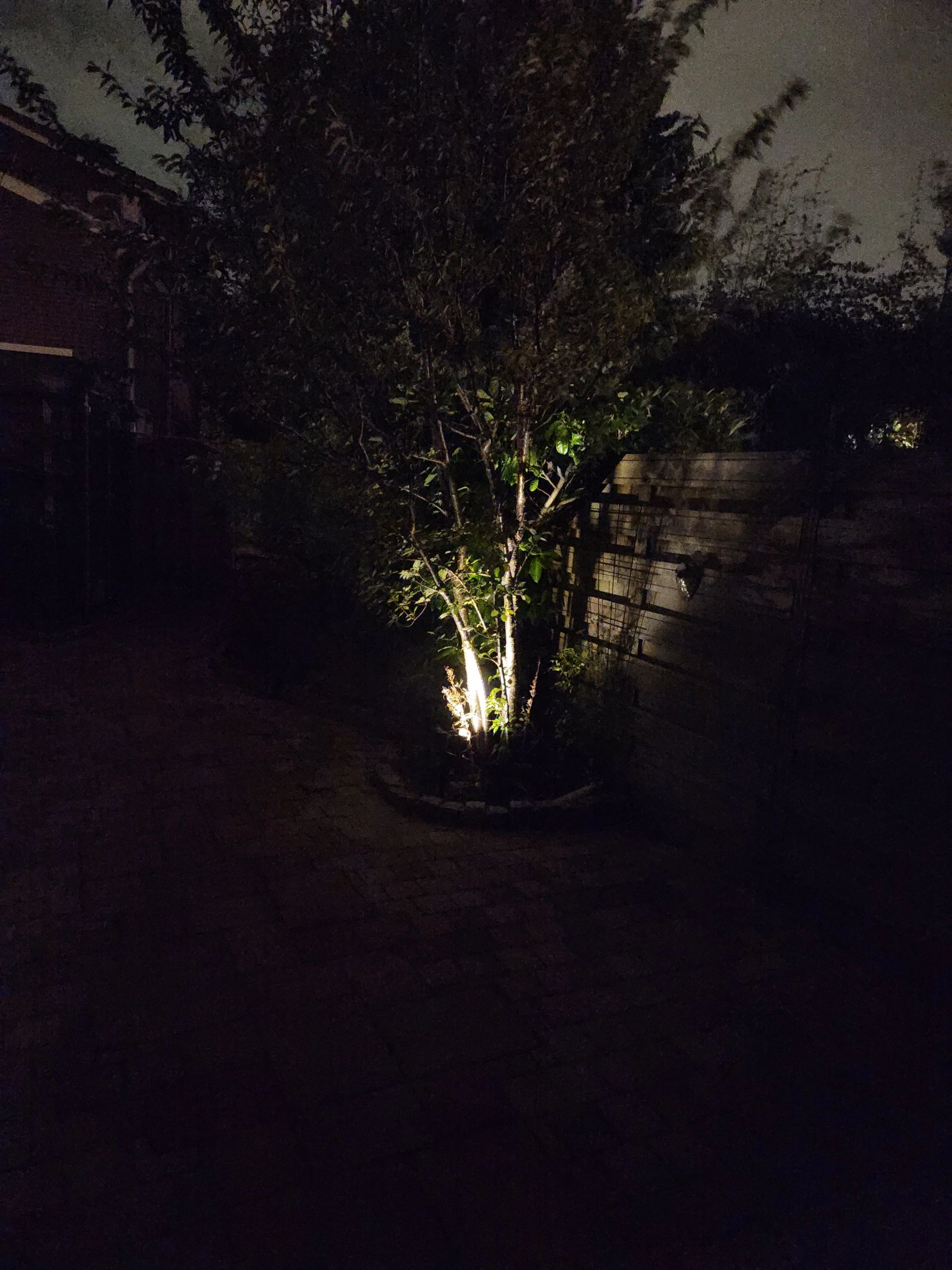 Solar spot Highlight voor wandmontage of grondspies warm wit voordeelset 2