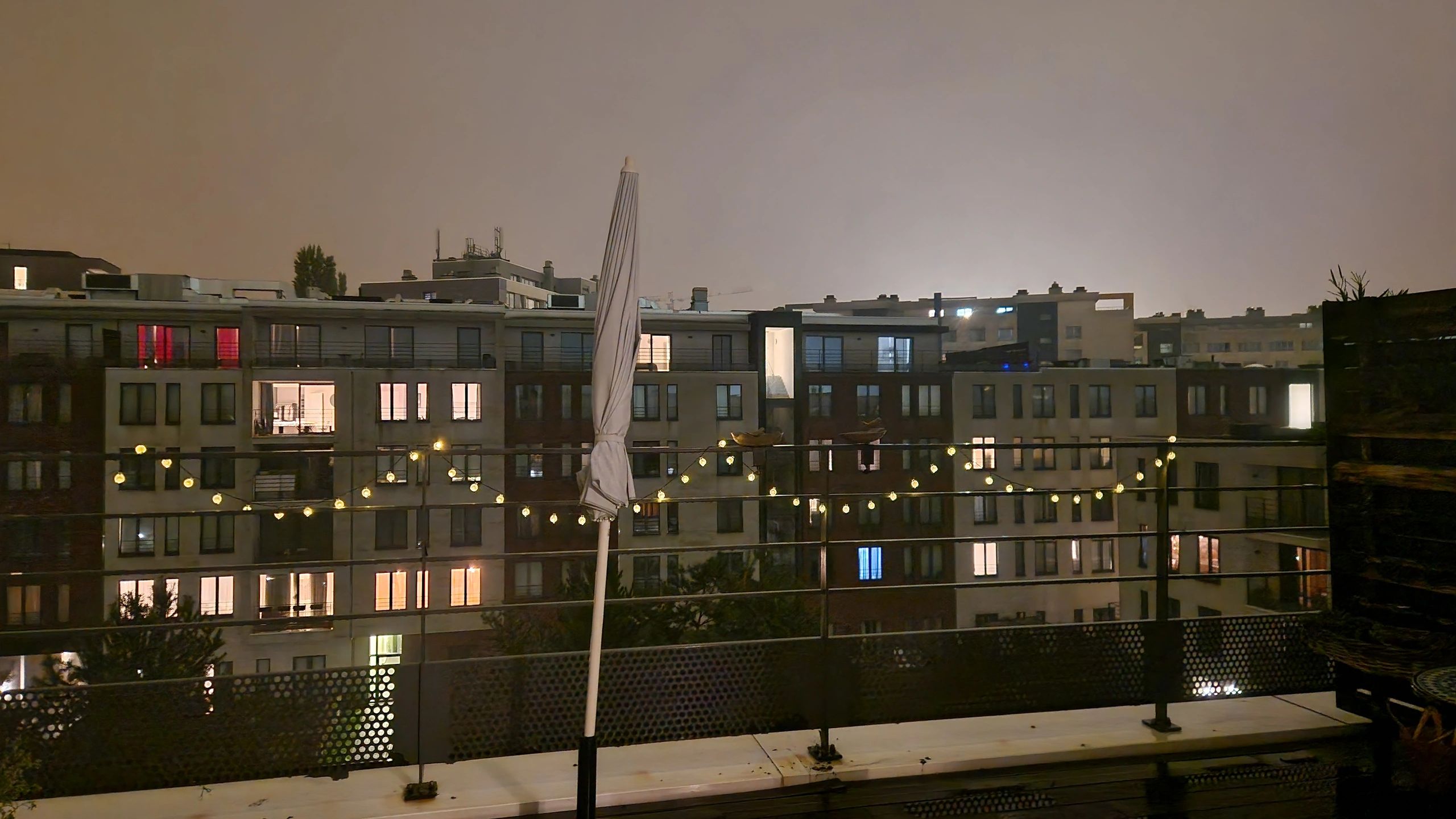 Solar lichtslinger Bubble met 50 warm witte led lampen