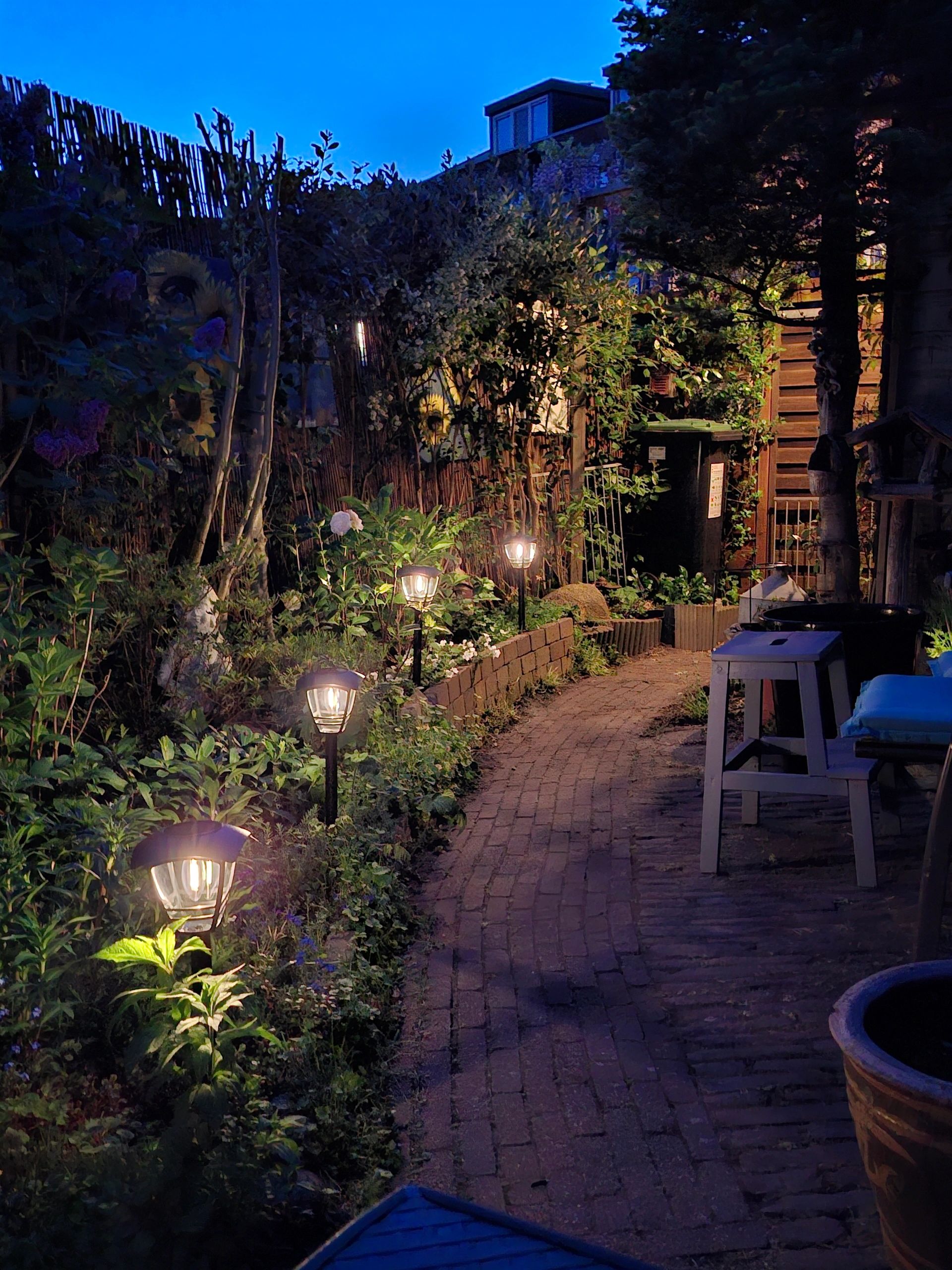 Solar LED priklamp Prickle | Warm wit licht | Voordeelset van 4 stuks