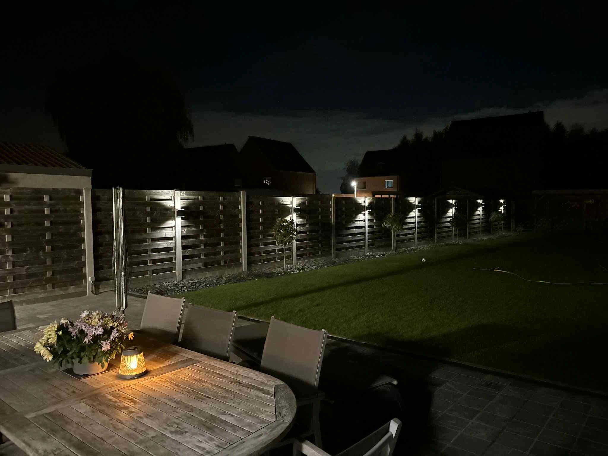 Solar LED wandlamp up downlight Sverre recht