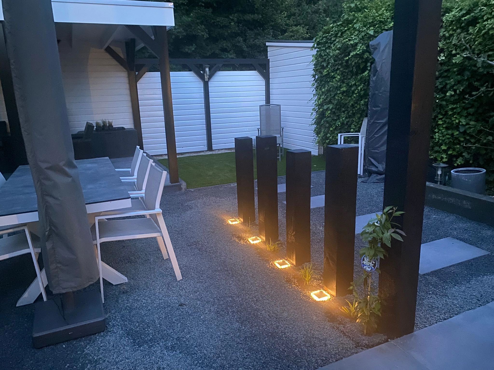 Solar grondspot Square op zonne energie 8 stuks