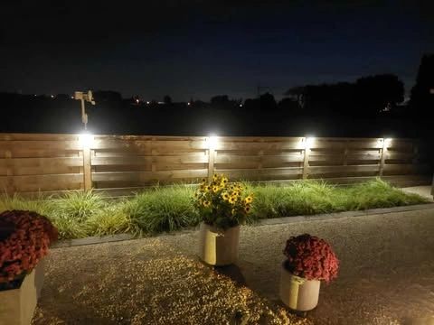 Solar Wandlamp Beam met schemer- en bewegingssensor op zonne-energie set van 4 stuks