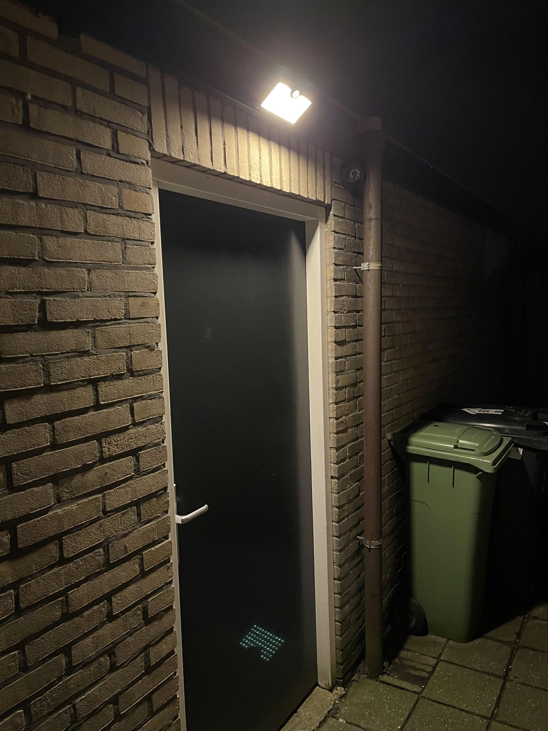 Solar buitenlamp wandlamp Motion IV met bewegingsmelder op zonne energie