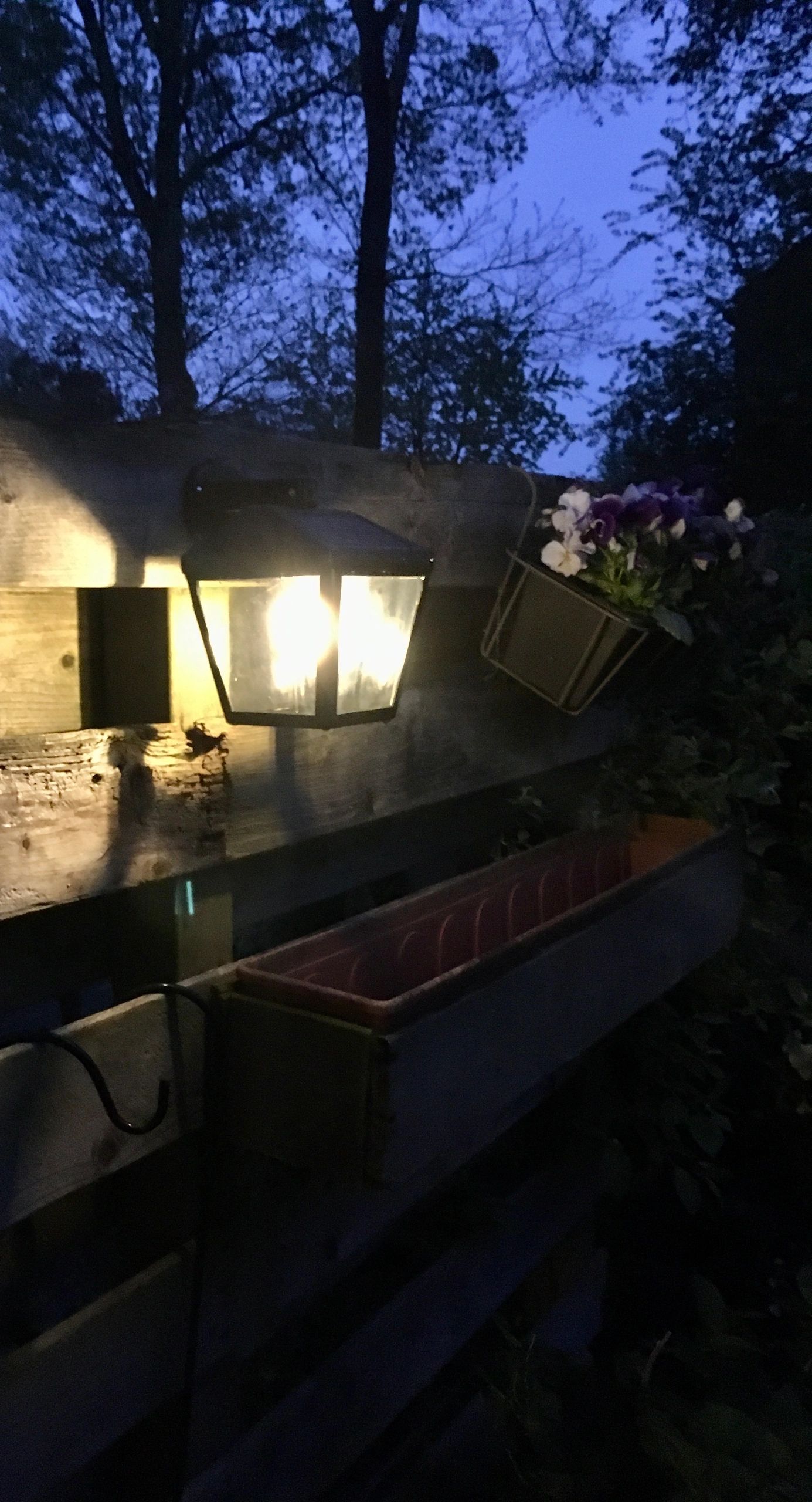 Solar filament LED wandlamp Noah op zonne energie