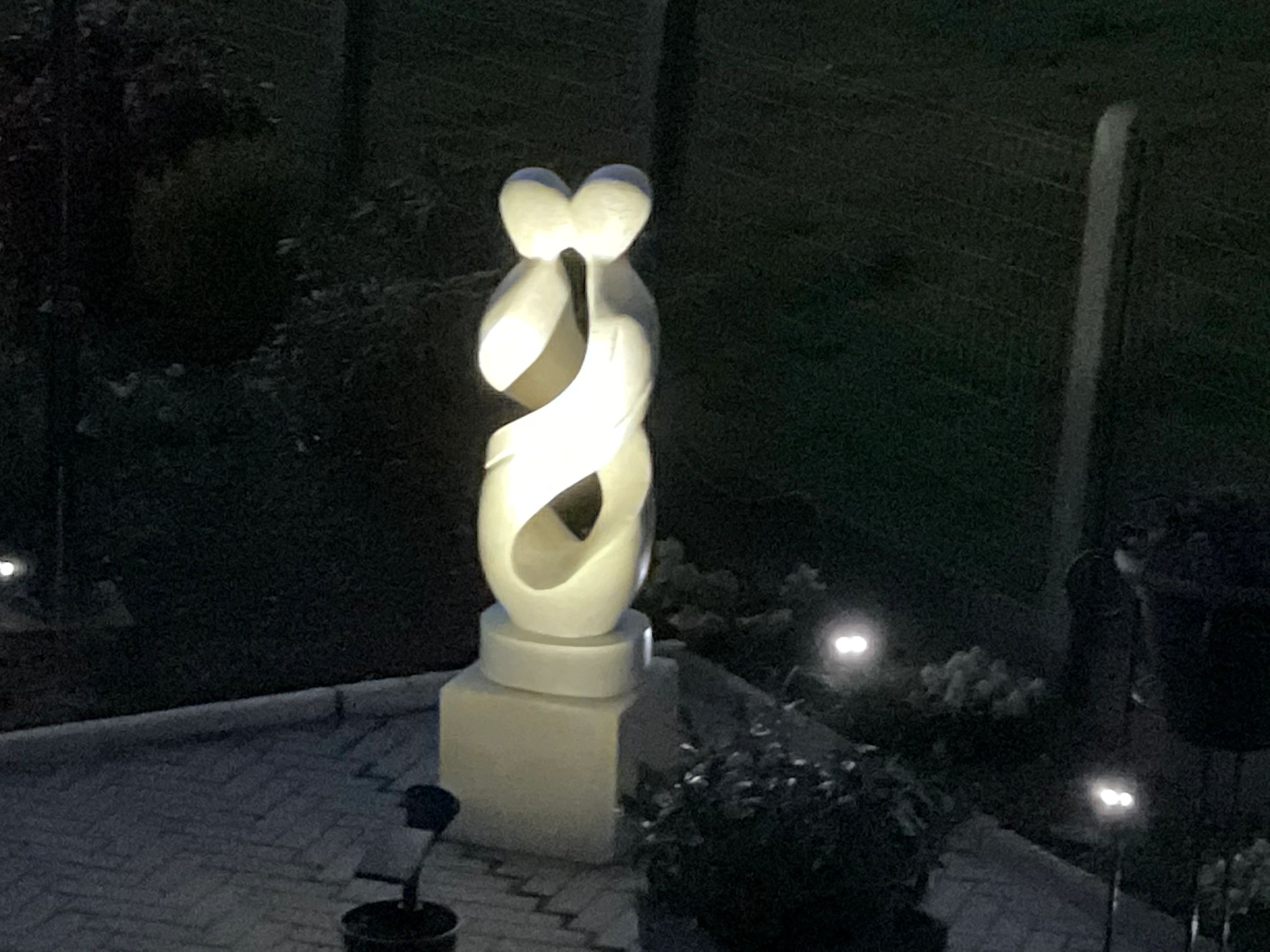 Solar spot Highlight voor wandmontage of grondspies - buitenlamp op zonne energie