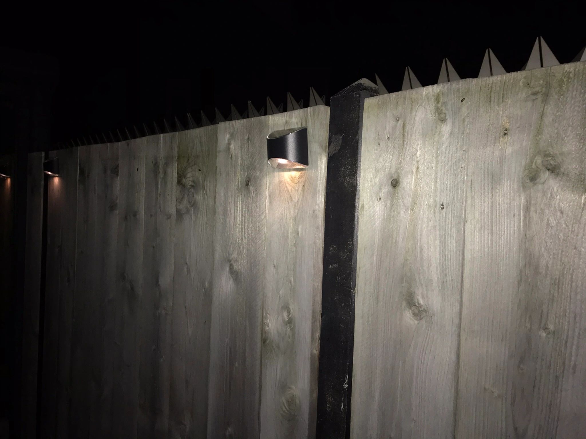 Solar beveiligingslamp James III met bewegingsmelder en los paneel