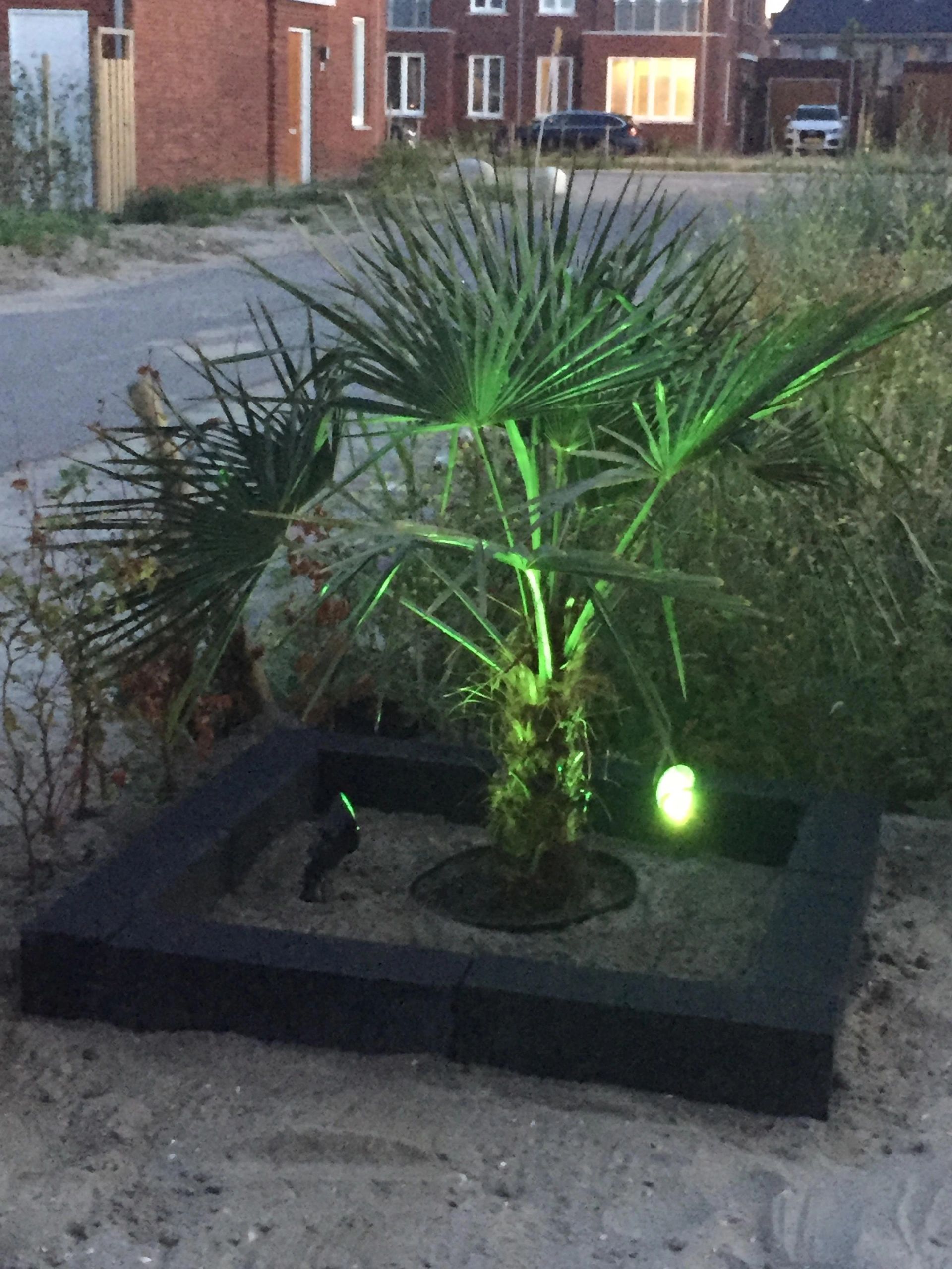 Solar spot Heads complete set met twee spots en los solarpaneel RGB