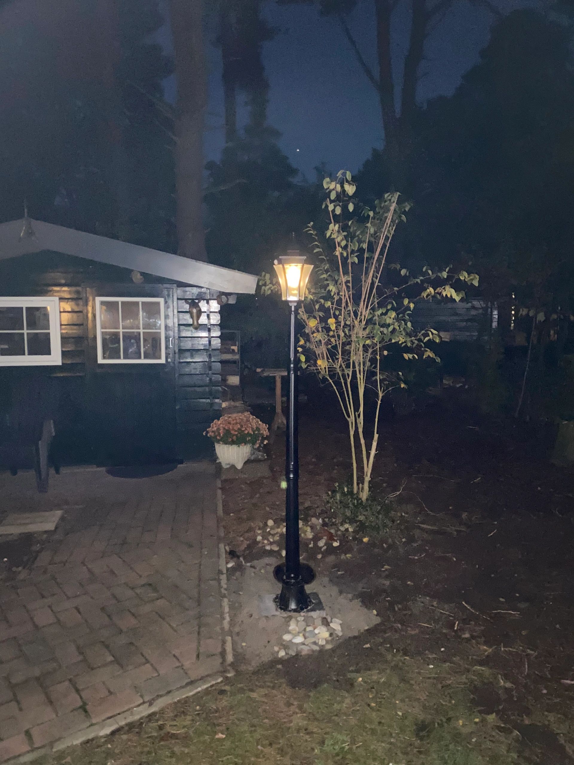 Solar lantaarn Sheffield hoog op zonne energie