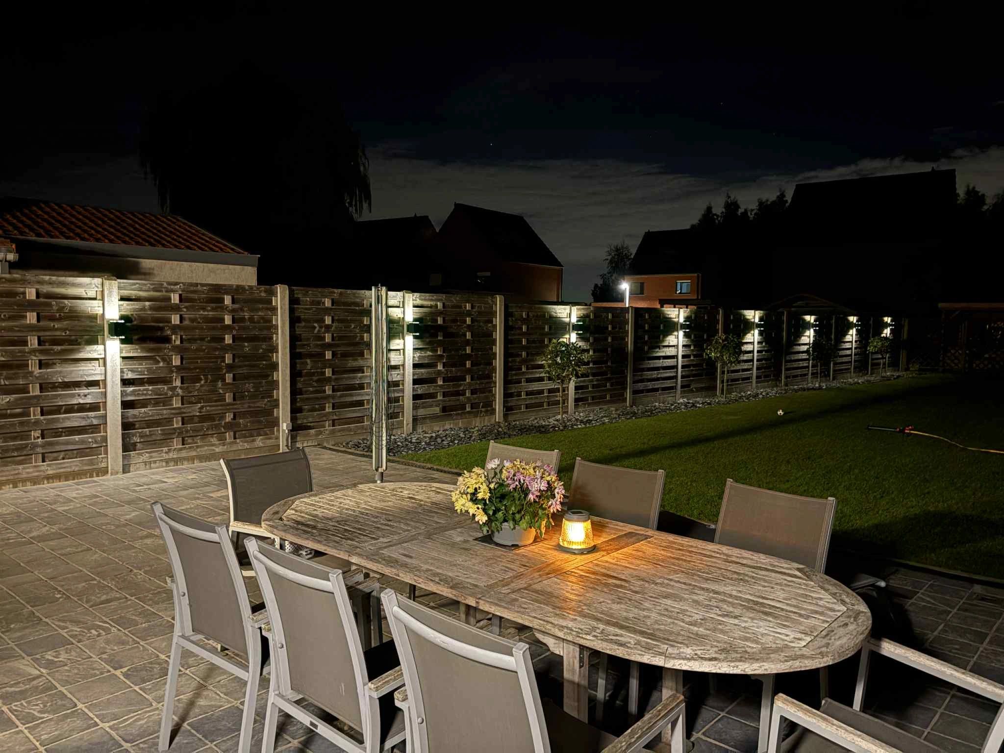 Solar LED wandlamp up downlight Sverre recht