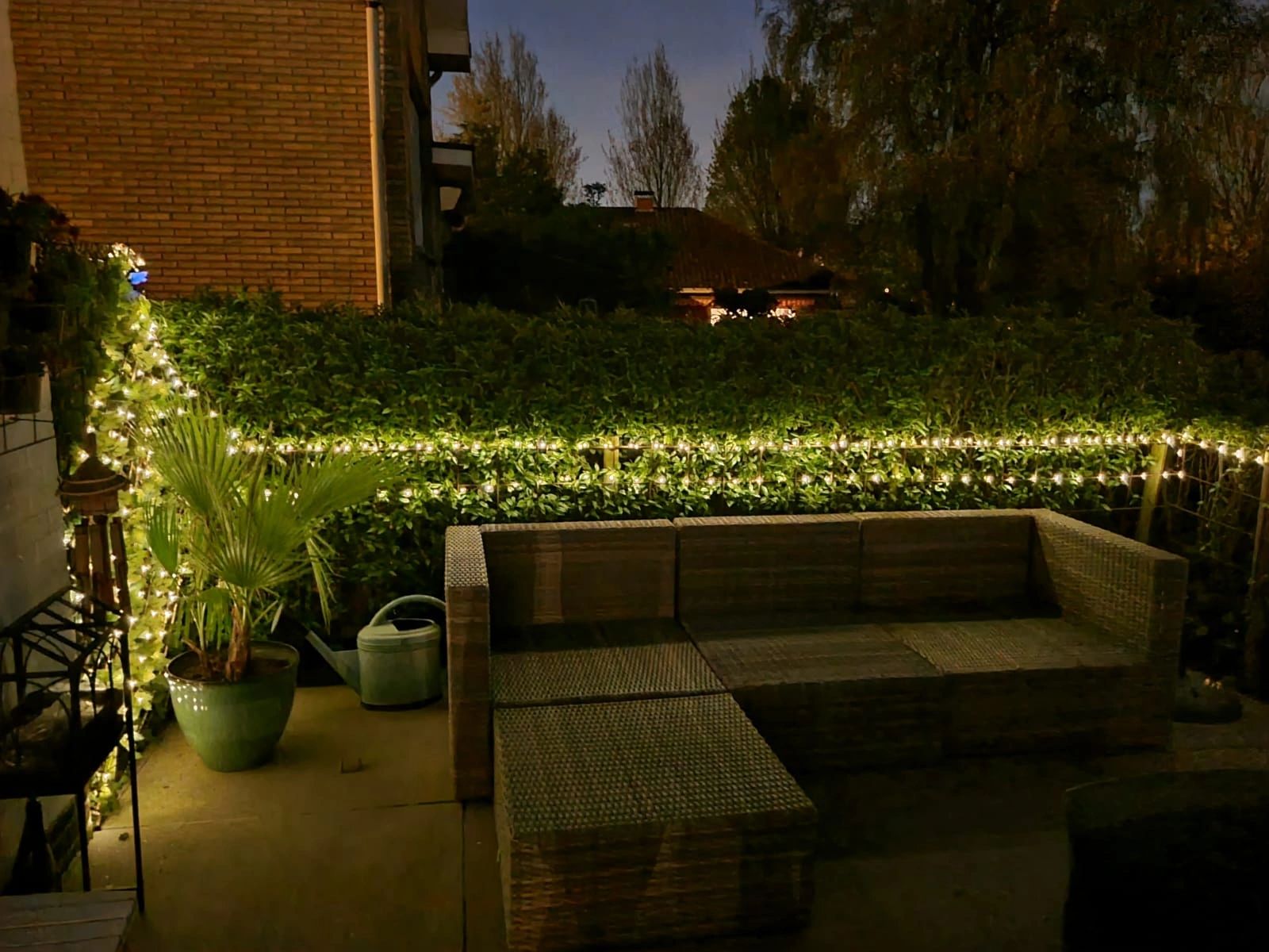Solar lichtsnoer Twinkle met 300 leds in koperdraad