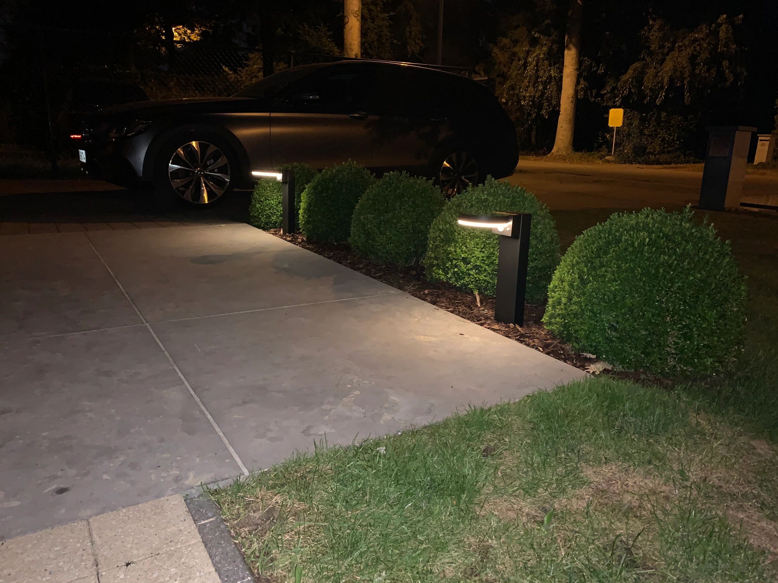 Solar LED staande lamp Asker met bewegingssensor