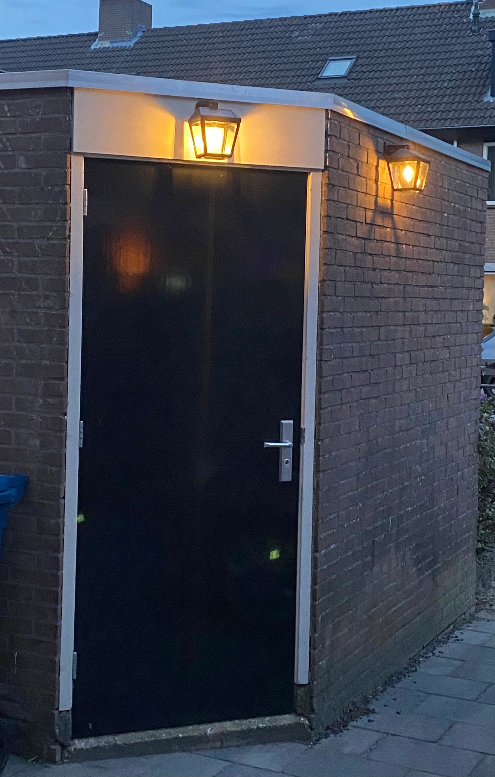 Solar filament LED wandlamp Noah op zonne energie
