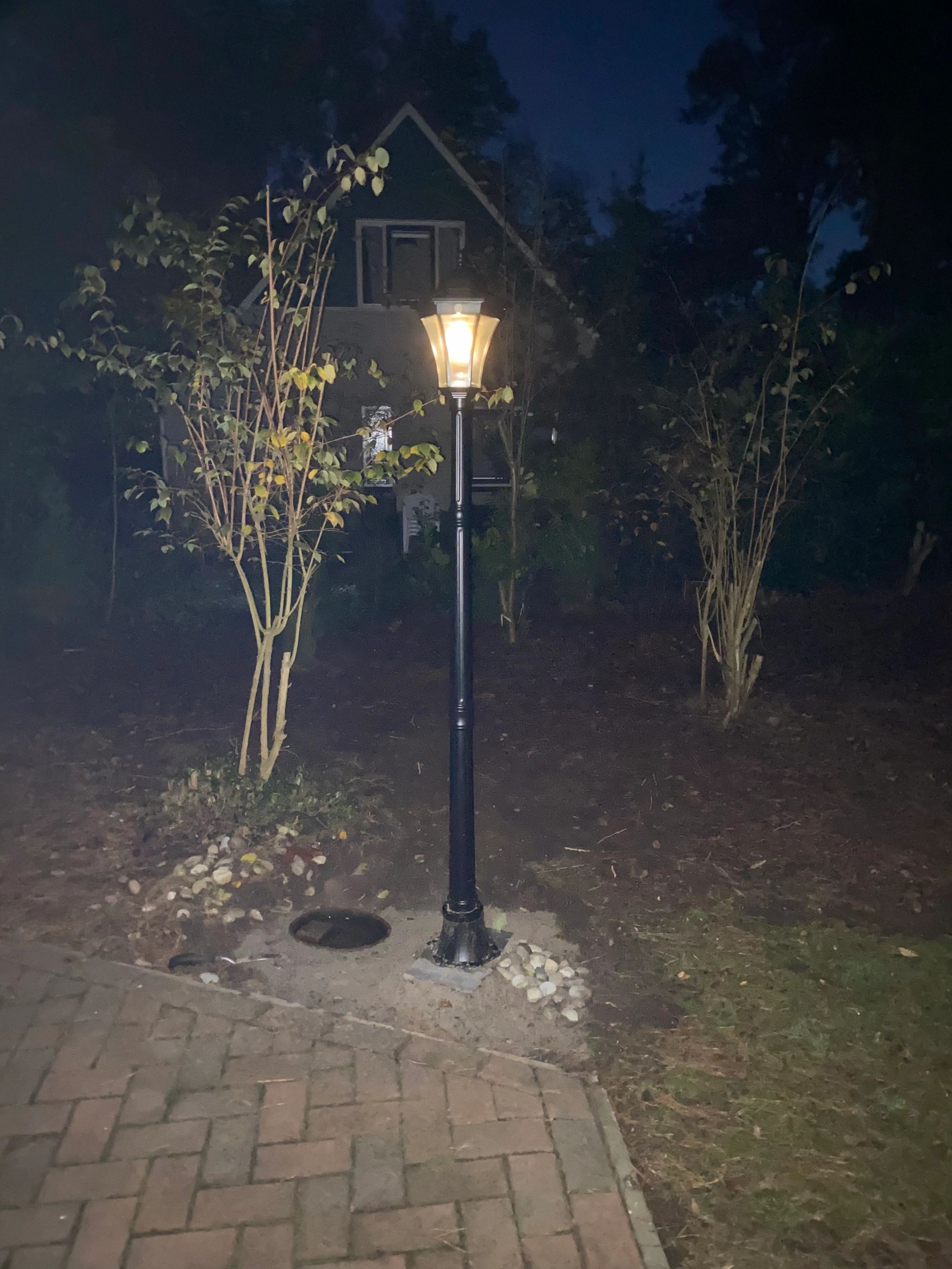 Solar lantaarn Sheffield hoog op zonne energie