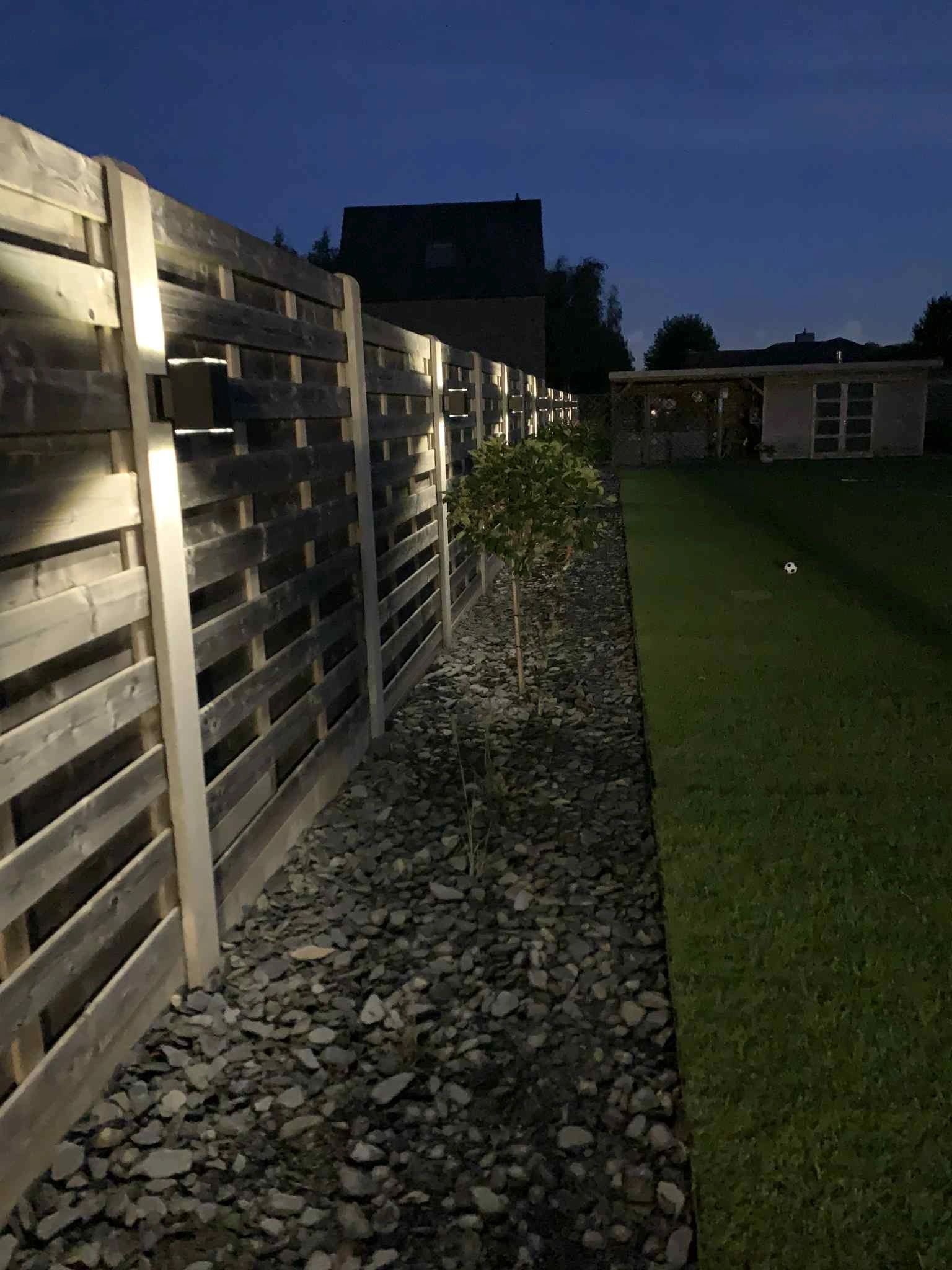 Solar LED wandlamp up downlight Sverre recht