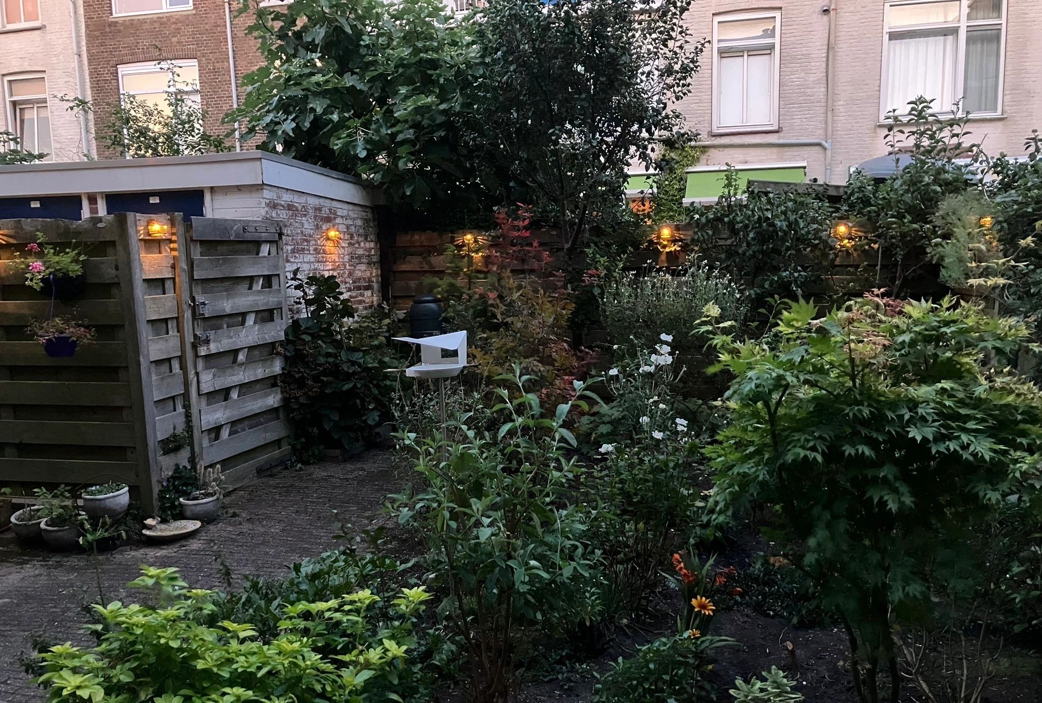 Zwarte solar wandlamp Stripe op zonne-energie set van 8