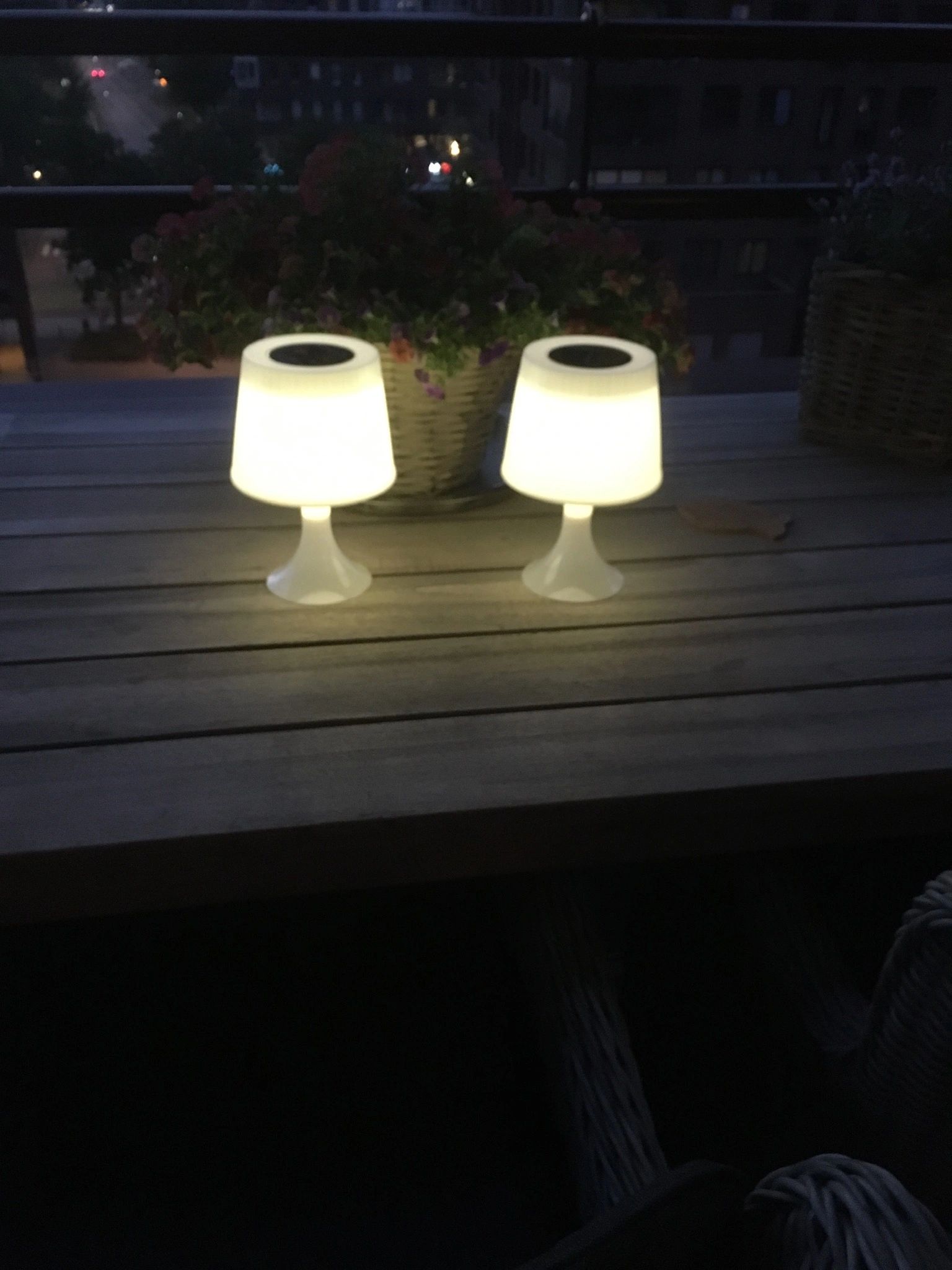 Solar lamp Table buitenlamp voor op tafel - op zonne energie