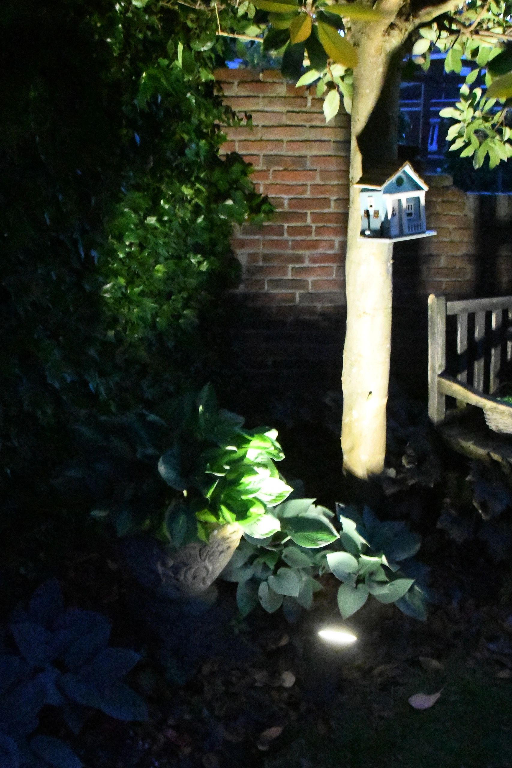 Solar spot Sunny Dual White tuinspot met grondspies - 4 stuks