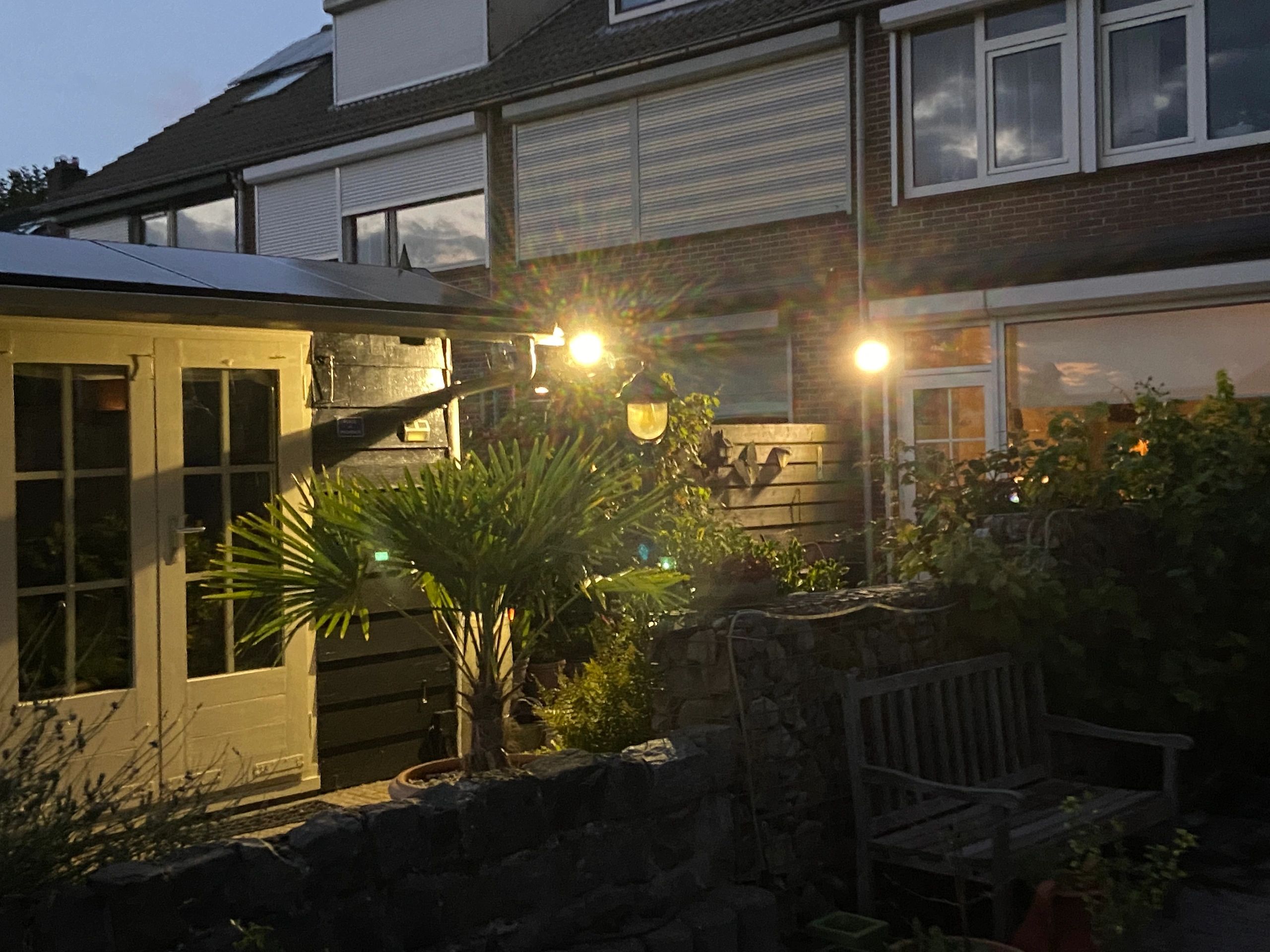 Solar beveiligingslamp Secur II met bewegingsmelder los paneel
