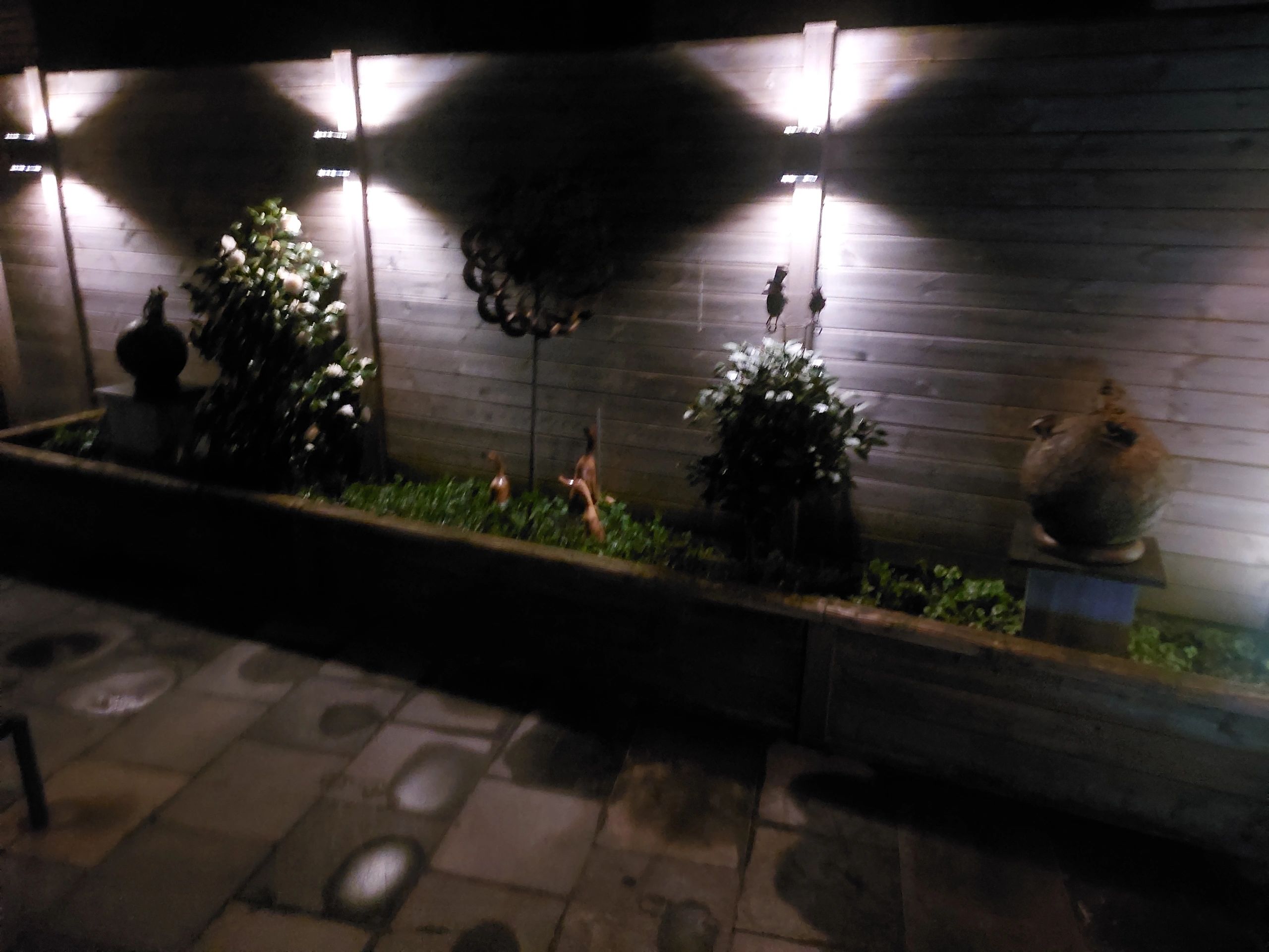 Solar LED wandlamp up downlight Sverre recht