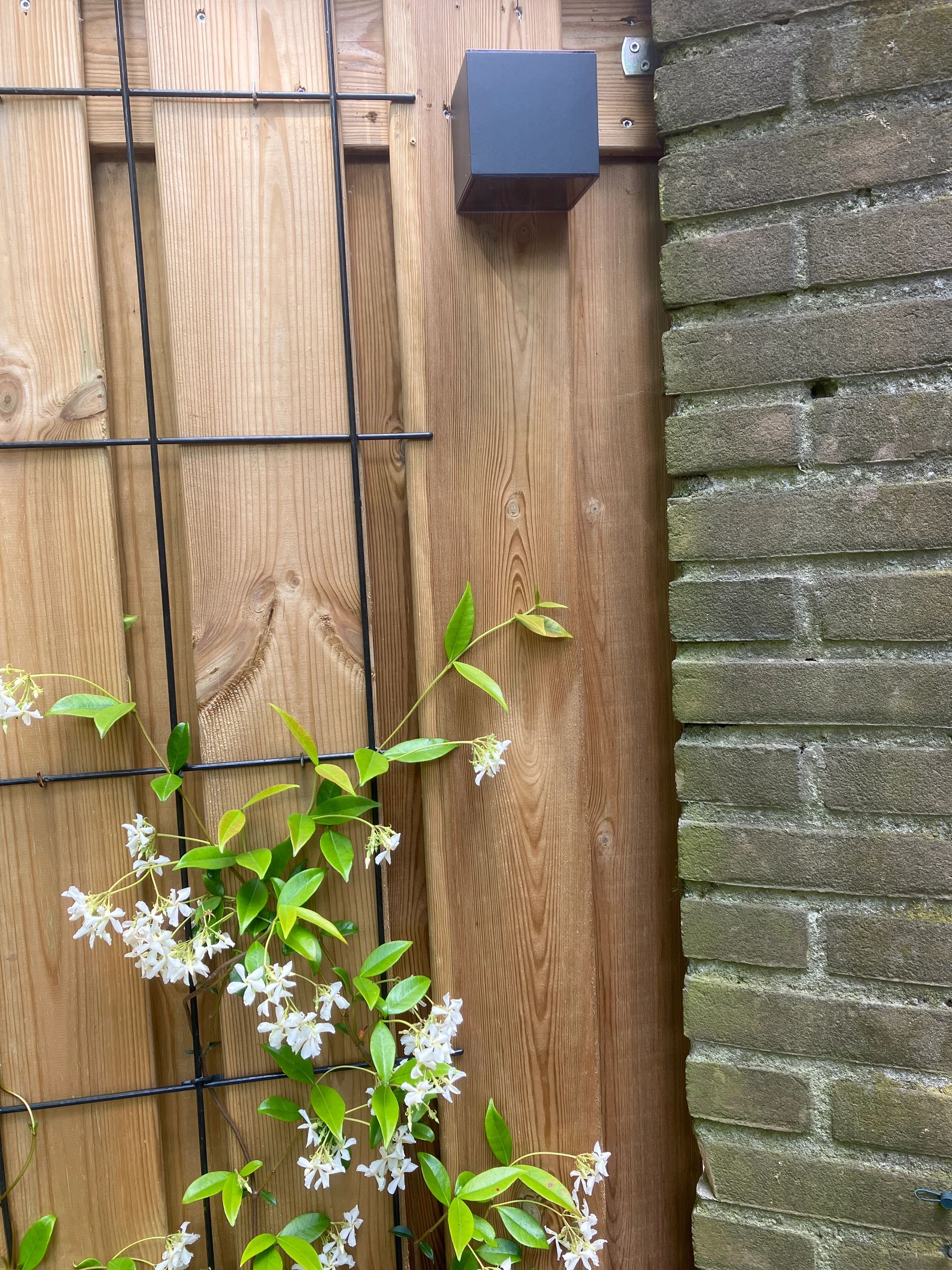 Solar LED wandlamp op zonne energie Sven recht