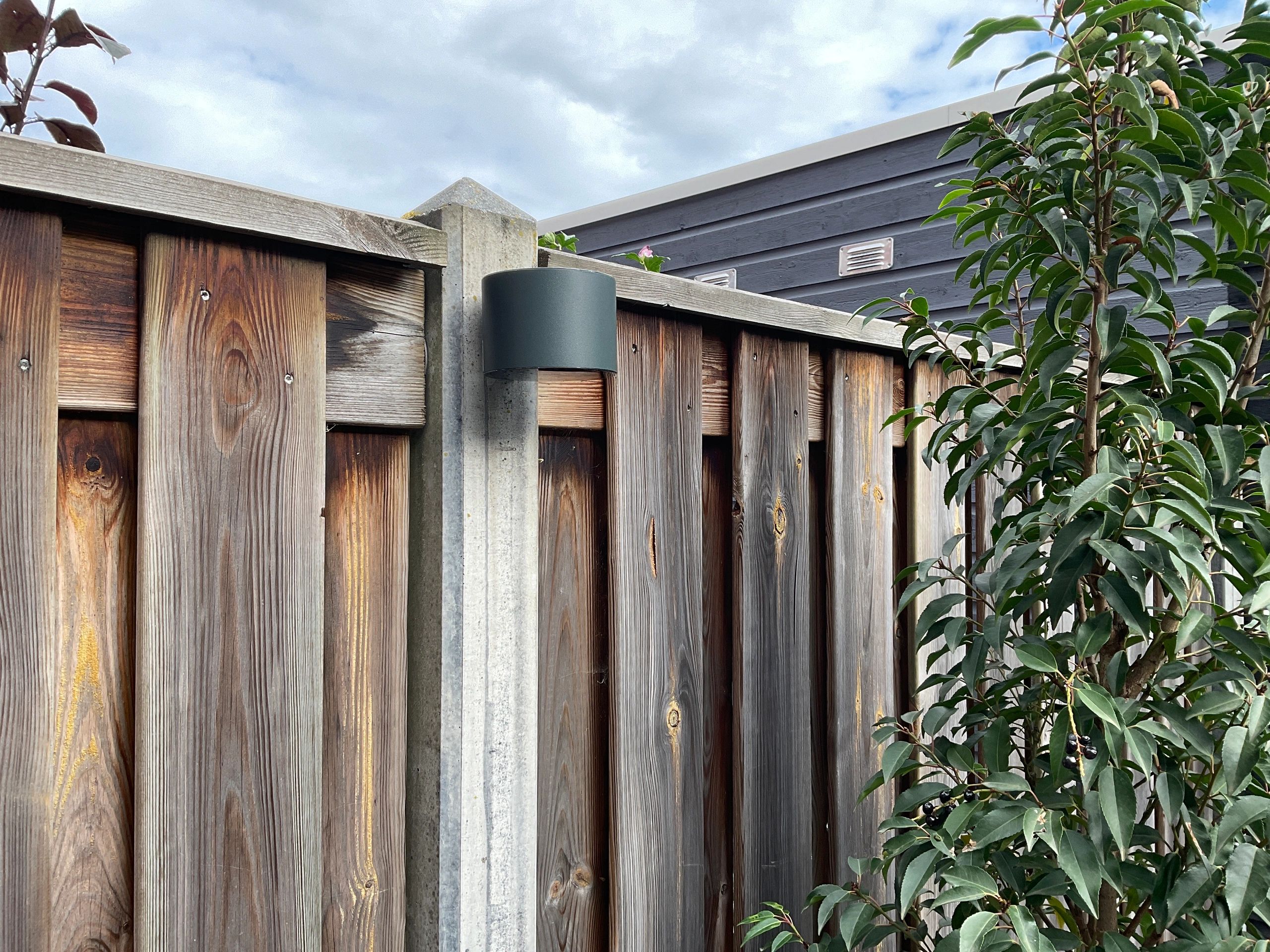 Solar LED wandlamp op zonne energie Sven rond - Voordeelset van 2 stuks