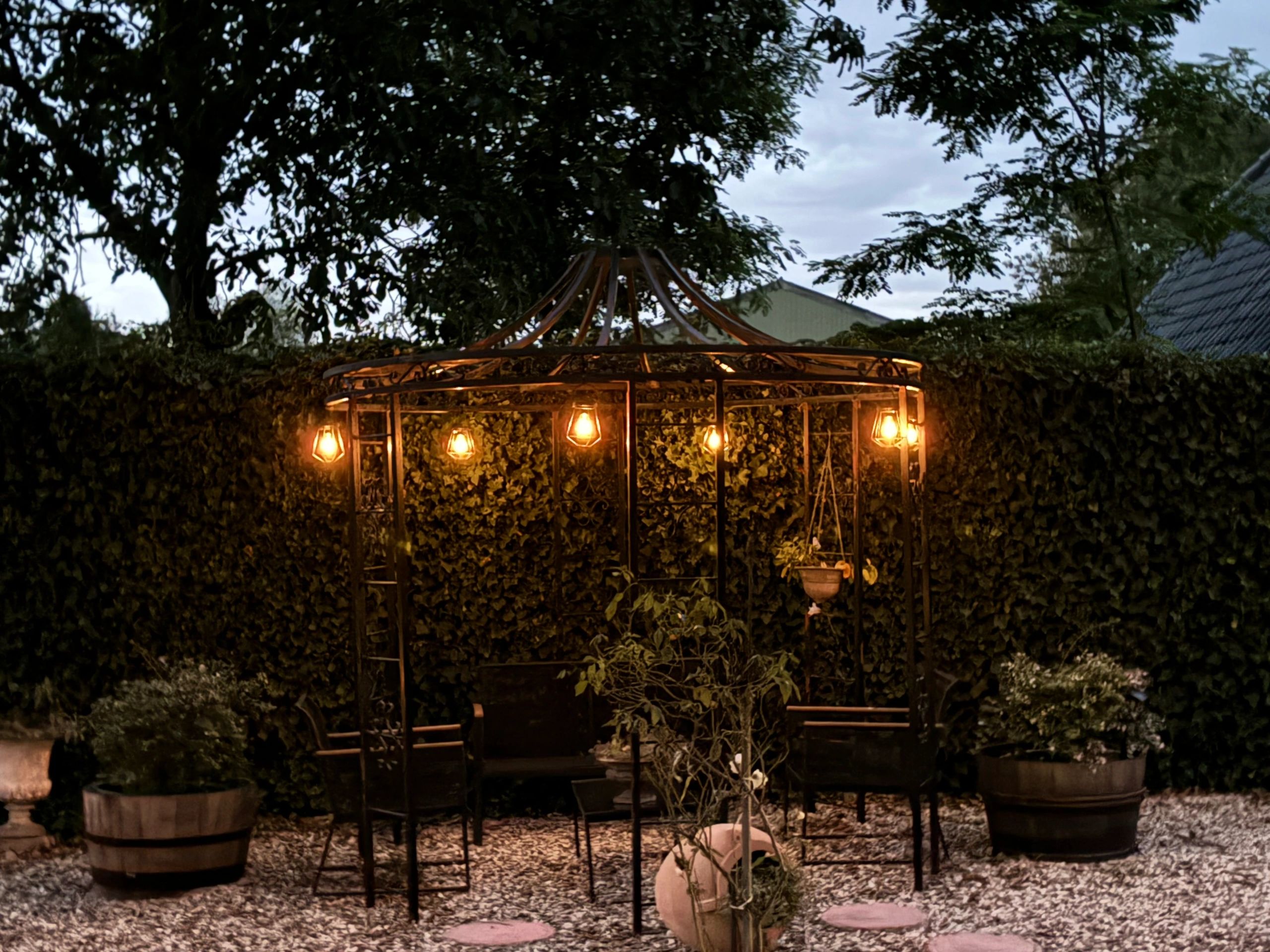 Solar priklamp Prickle met warm wit licht set van 2