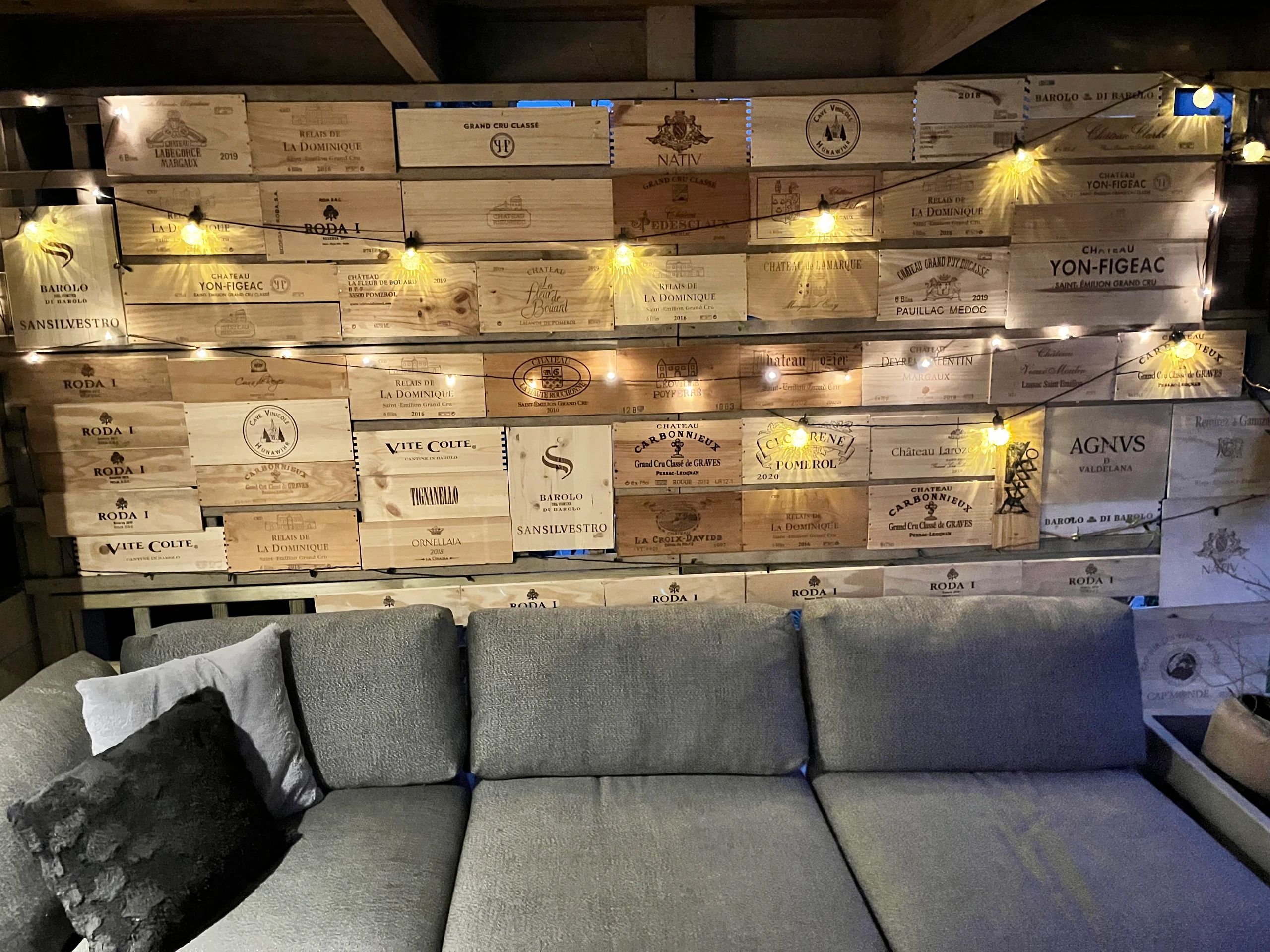 Solar lichtslinger Diamond met 20 warm witte led lampen