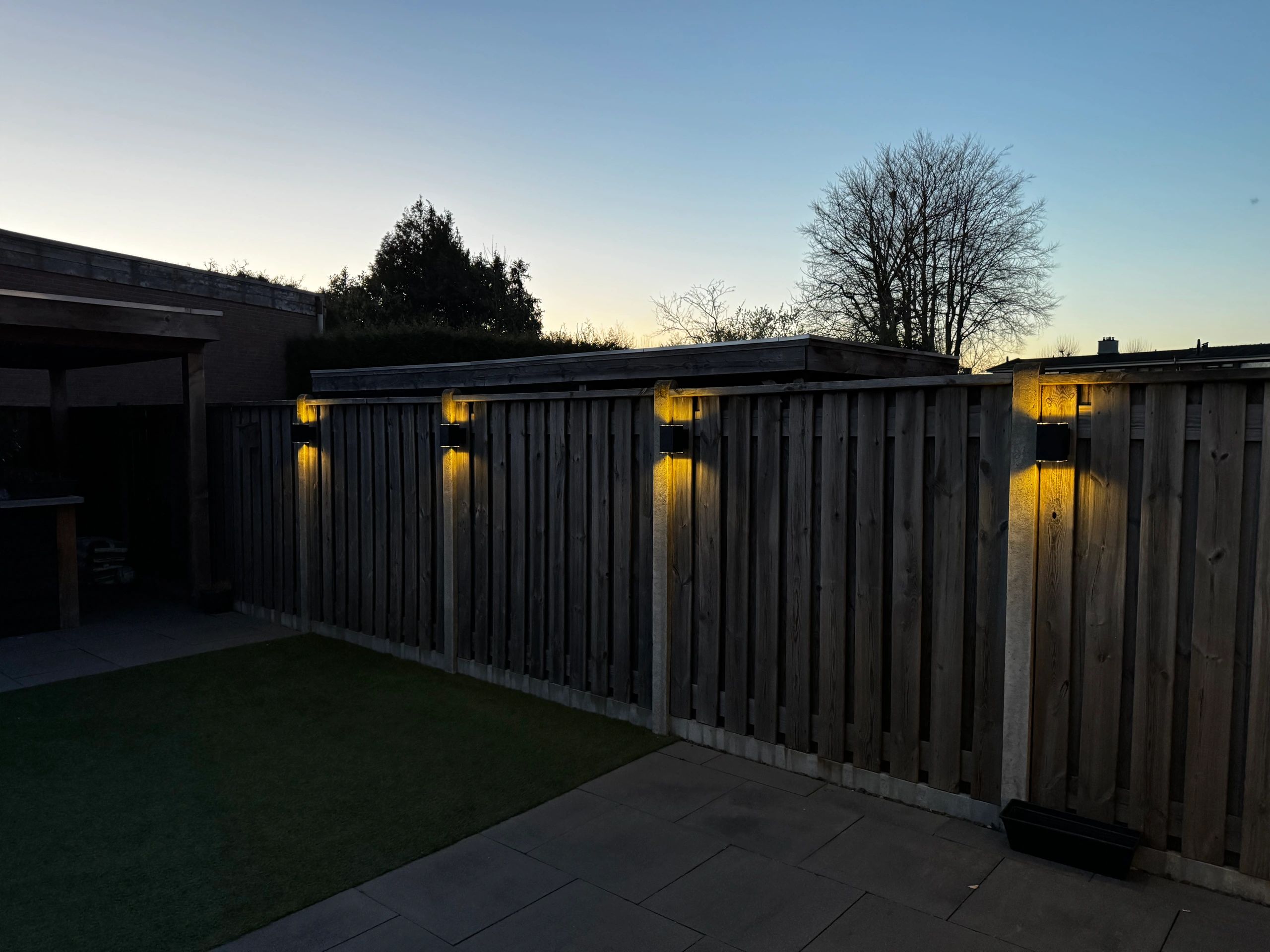 Solar LED wandlamp up downlight Sverre recht