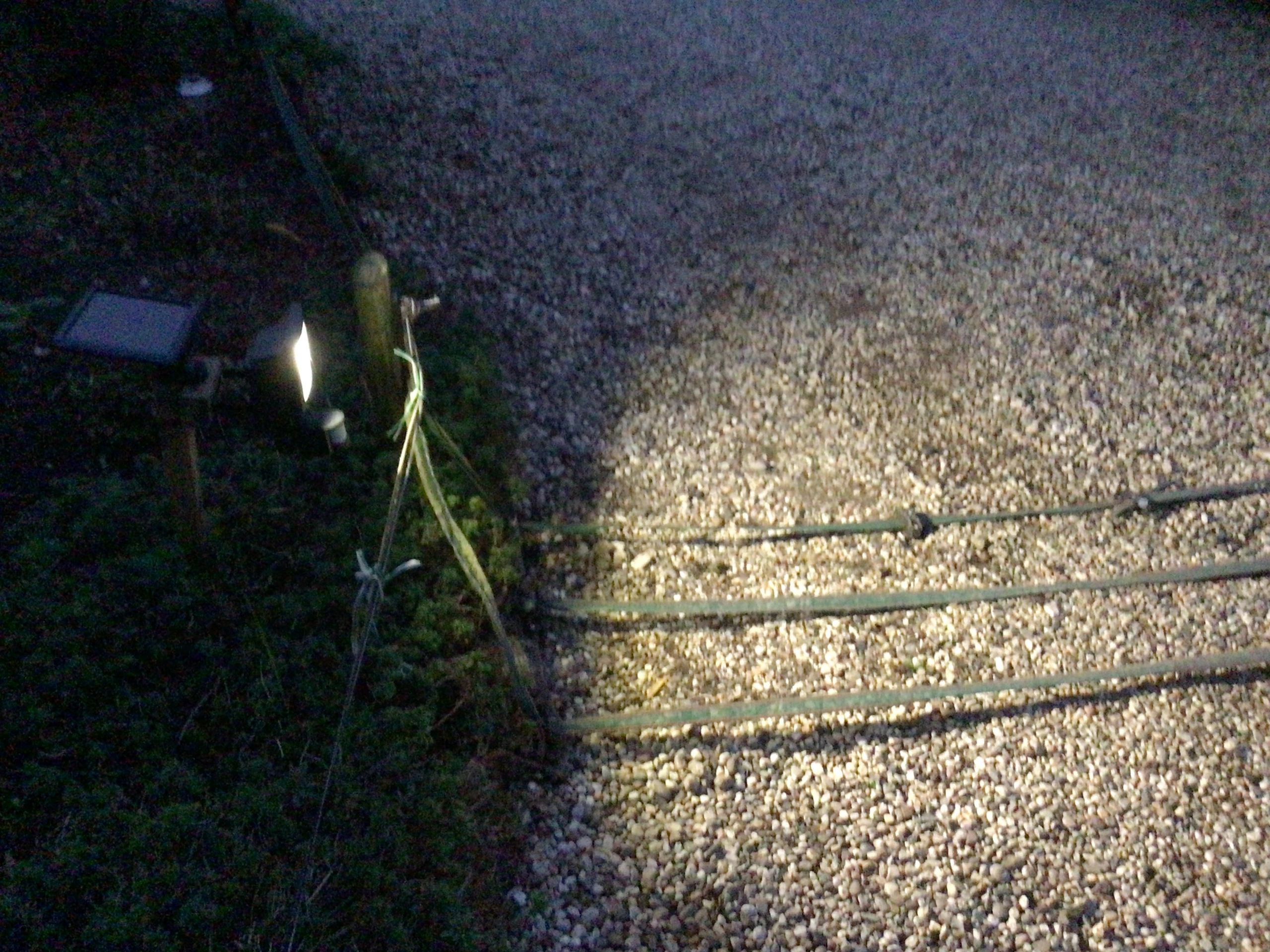 Solar beveiligingslamp Secur II met bewegingsmelder los paneel