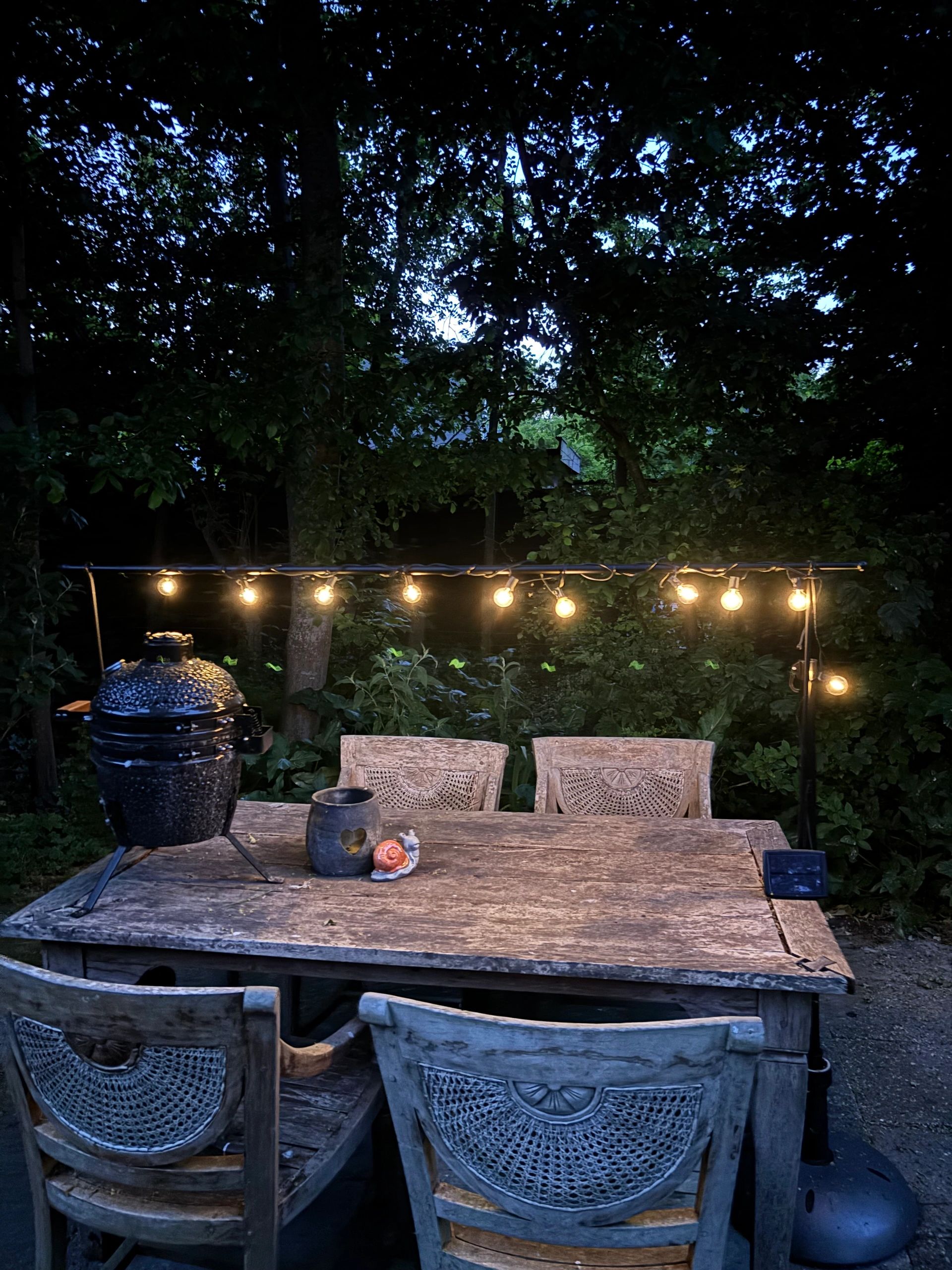 Solar lichtslinger Chain met 25 led filament lampen