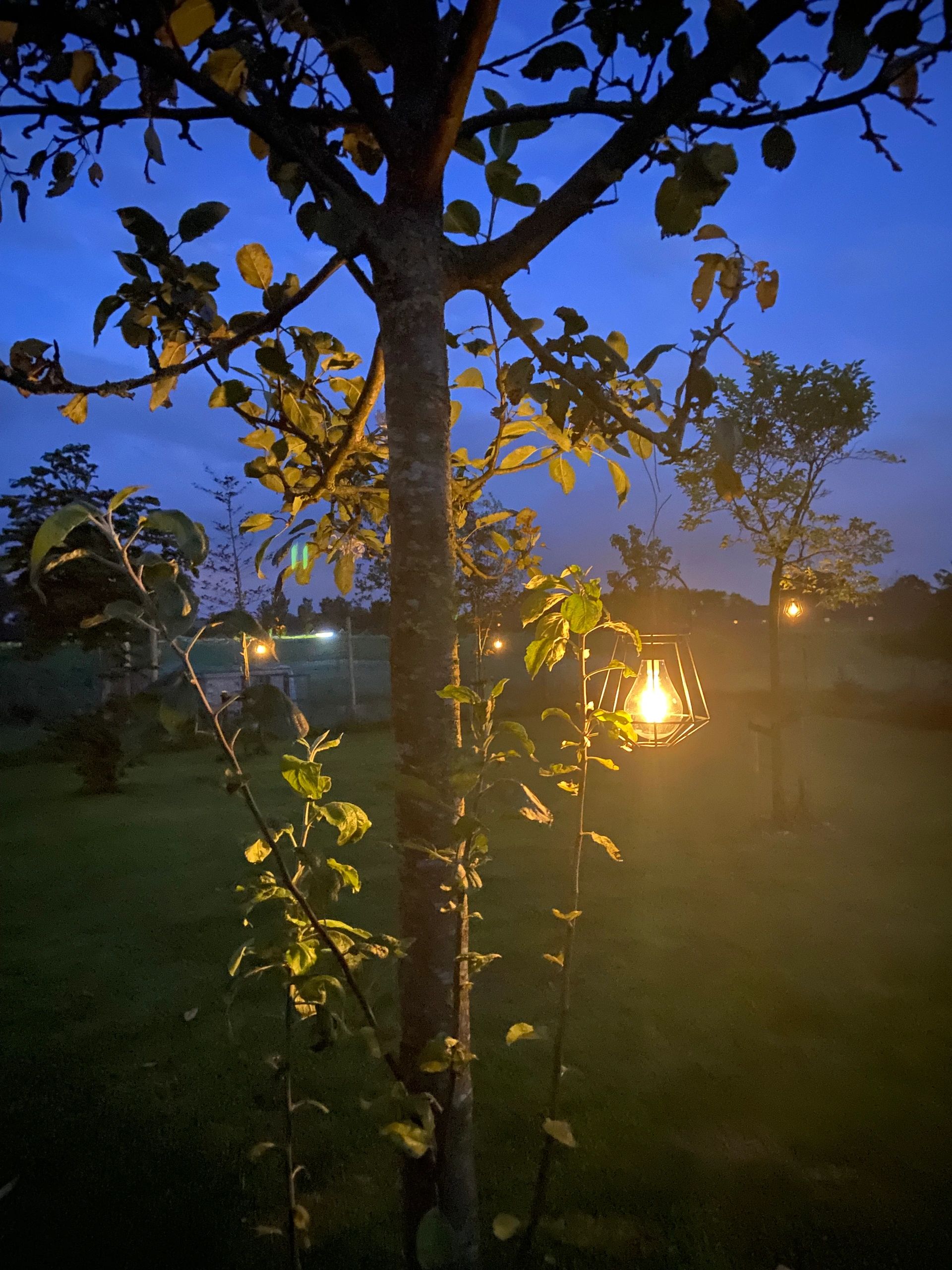 Solar LED lamp Vogue zwarte buitenlamp op zonne energie