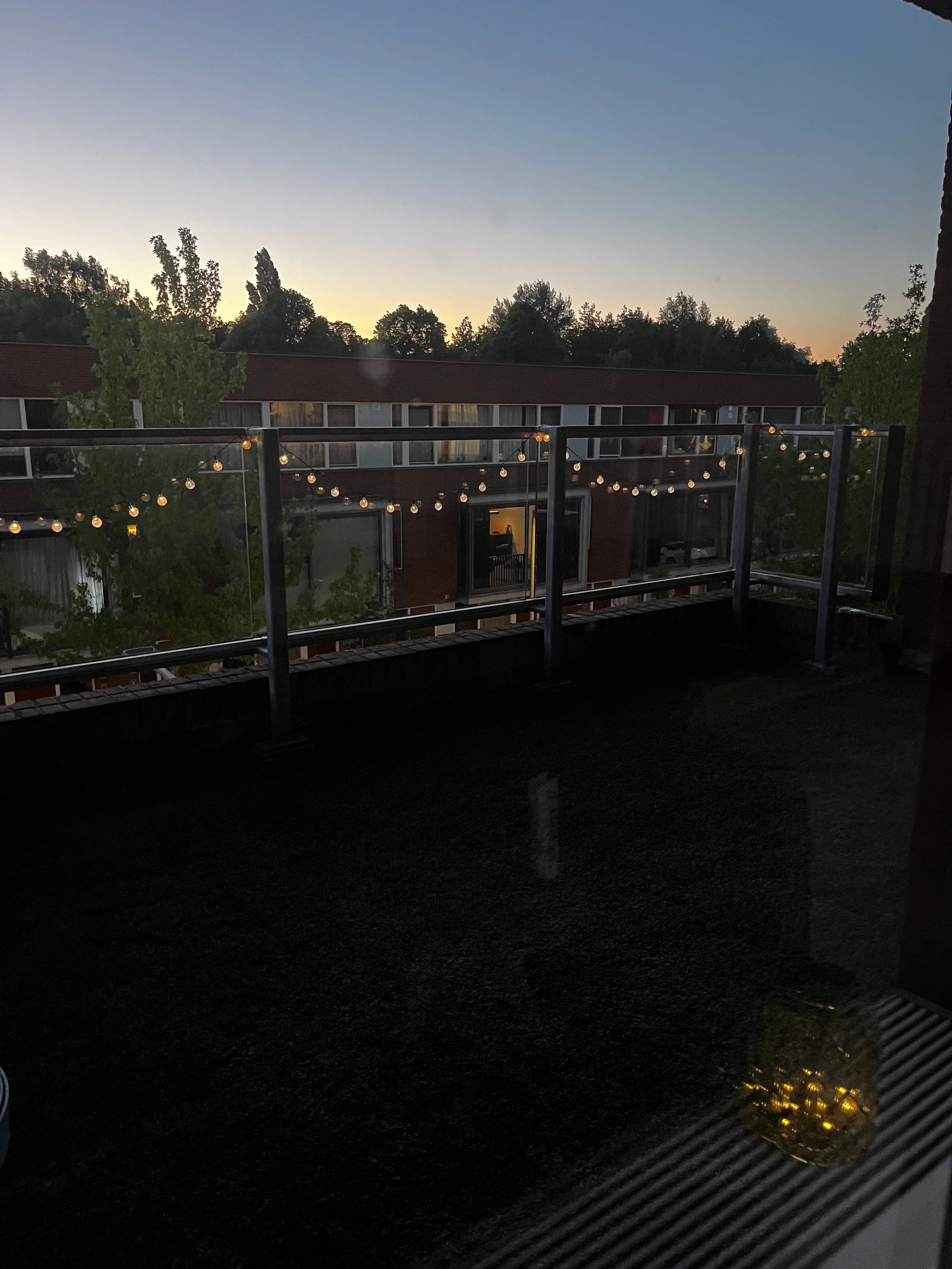 Solar lichtslinger Bubble met 50 warm witte led lampen