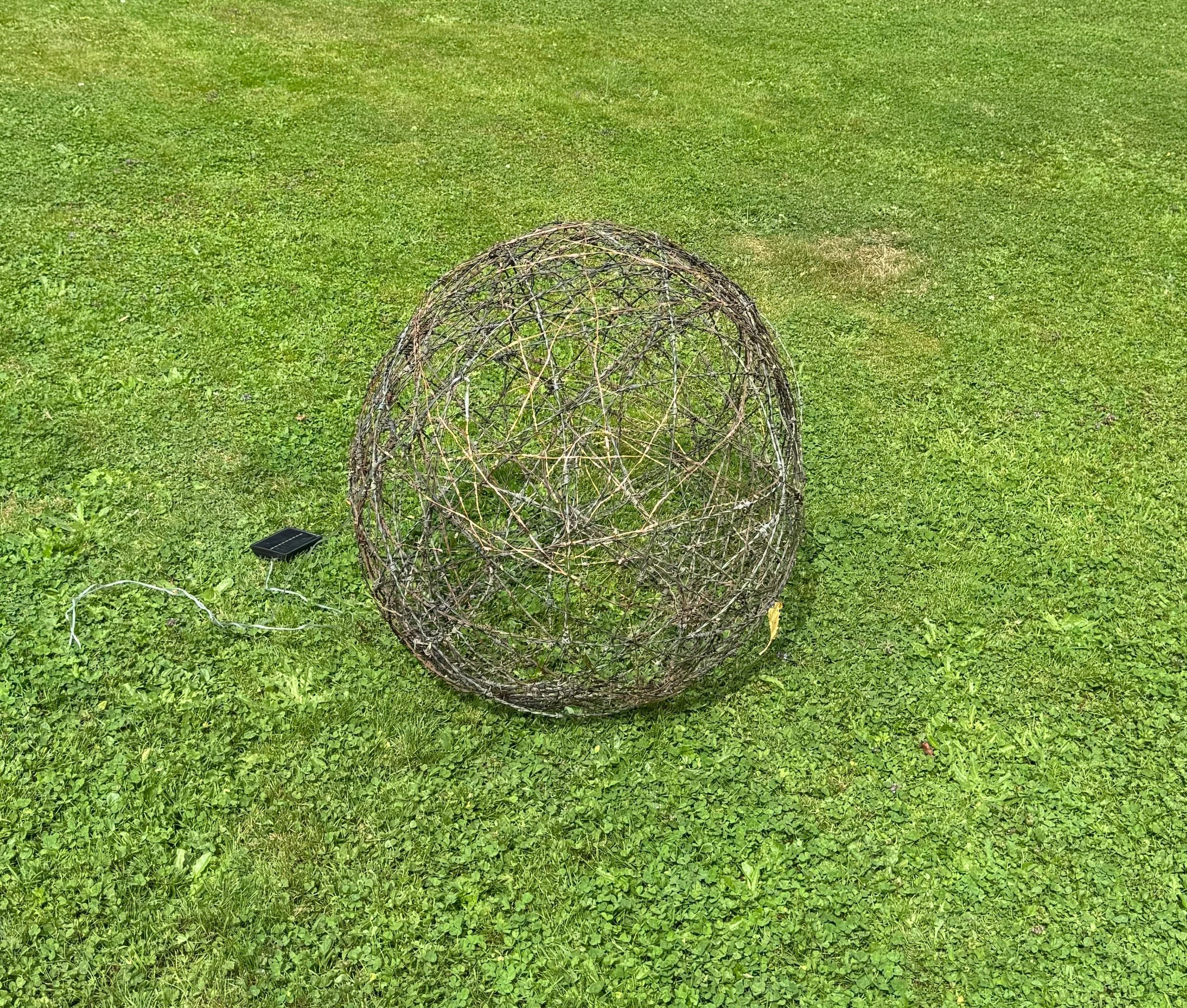 Solar lichtsnoer Twinkle met 300 leds in koperdraad