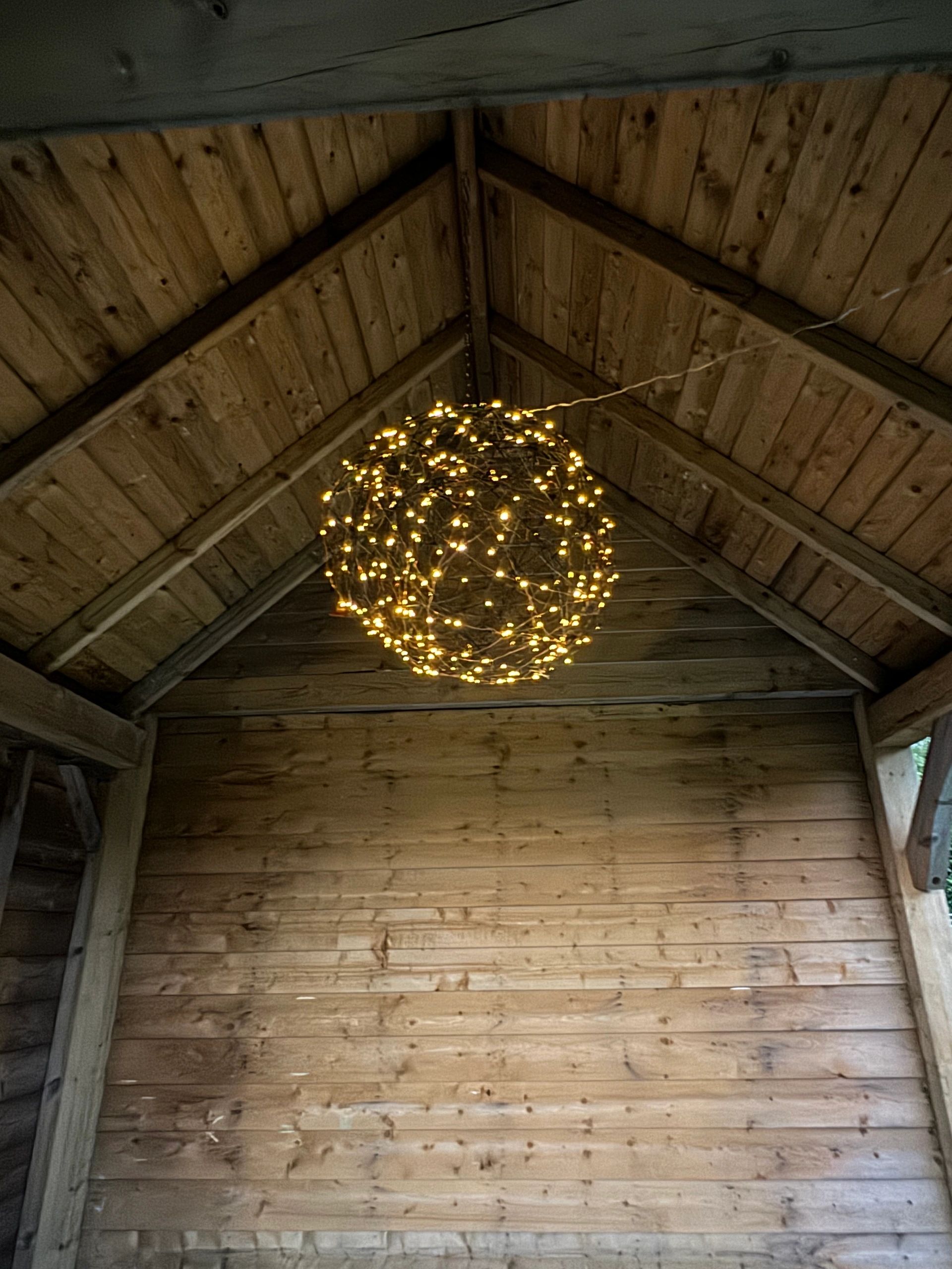 Solar lichtsnoer Twinkle met 300 leds in koperdraad