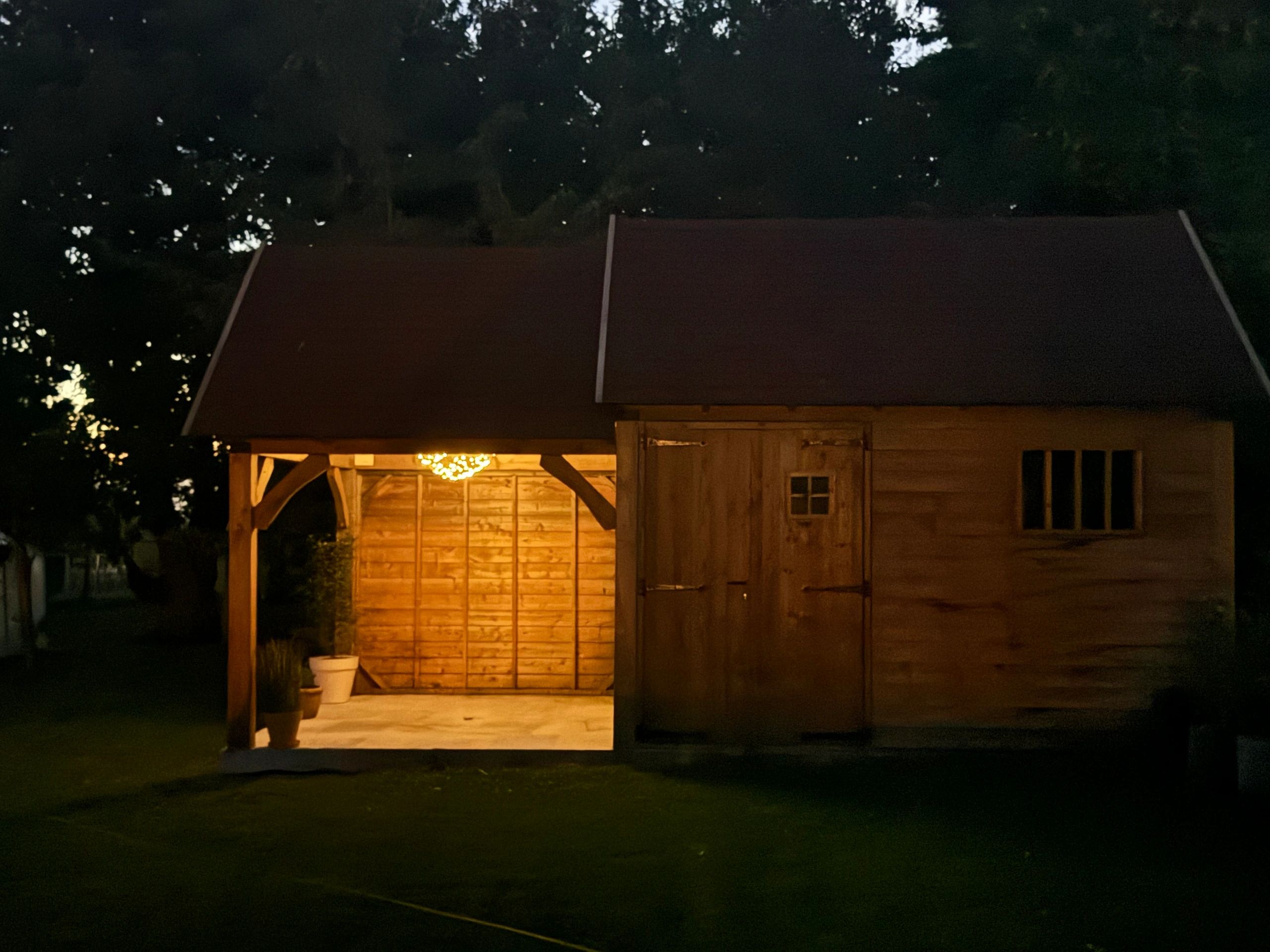 Solar lichtsnoer Twinkle met 300 leds in koperdraad