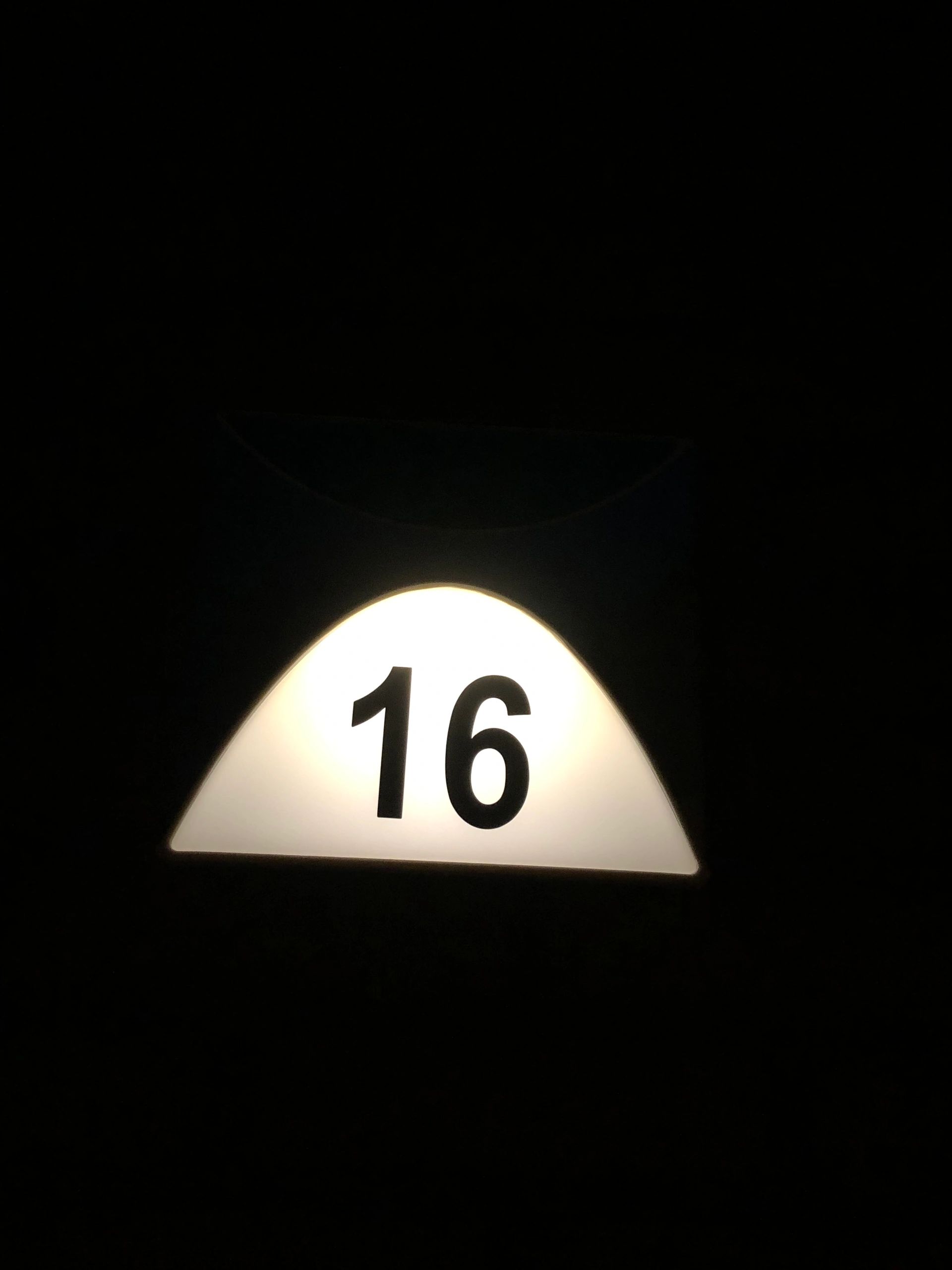 Solar Huisnummer Tau op zonne energie inclusief nummers