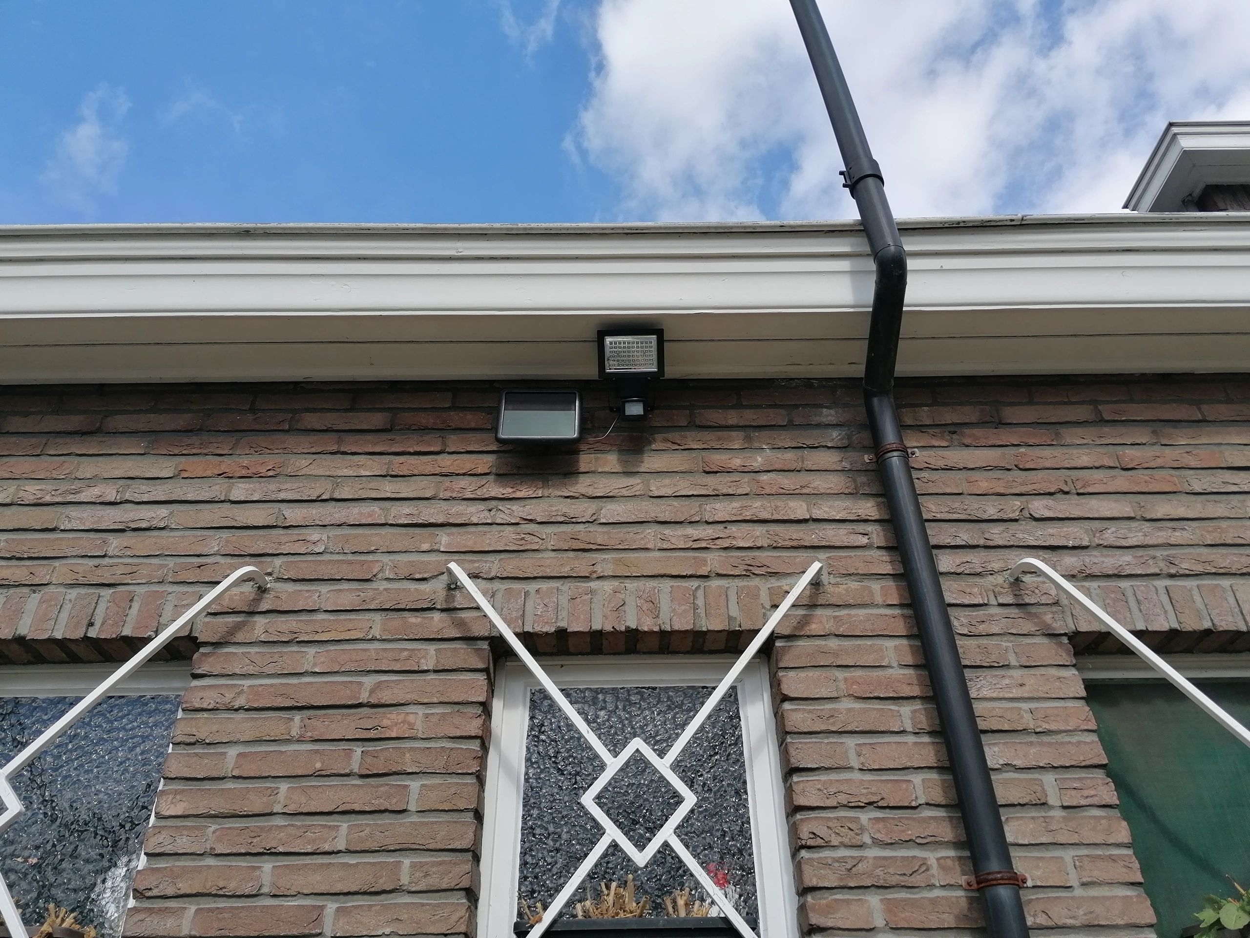 Solar beveiligingslamp Secur II met bewegingsmelder los paneel